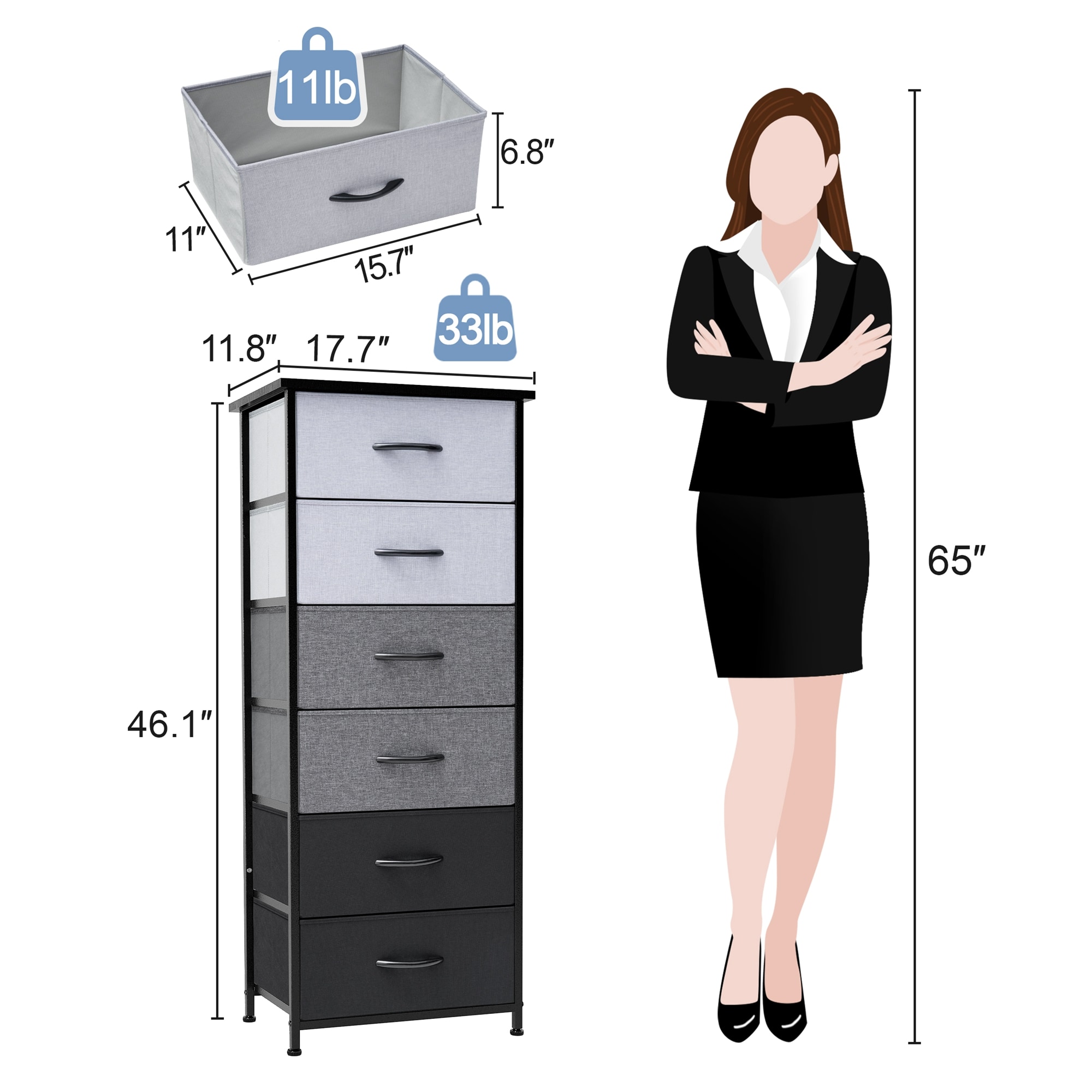 Crestlive Products CL-HD009BOC dressers - View #3