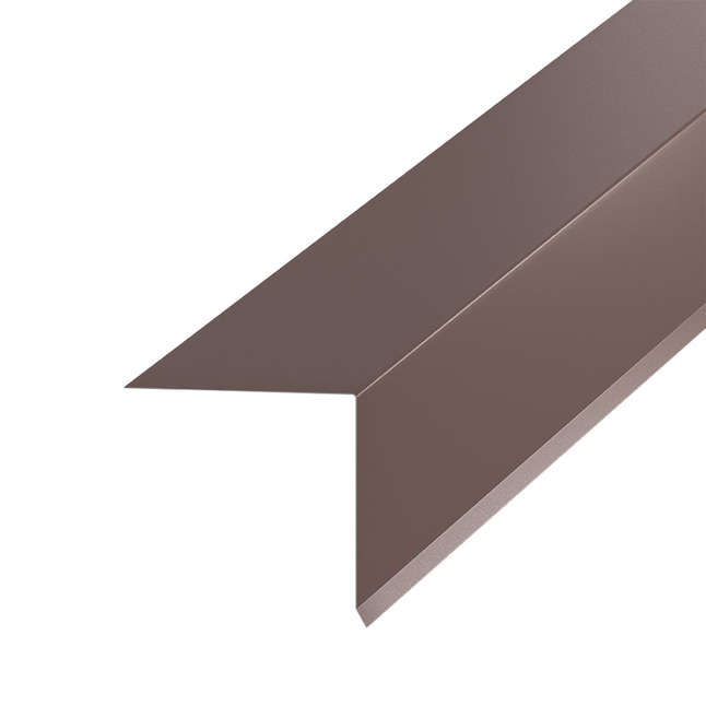 Amerimax 2-in x 10-ft Brown Galvanized Steel Drip Edge in the Drip Edge ...