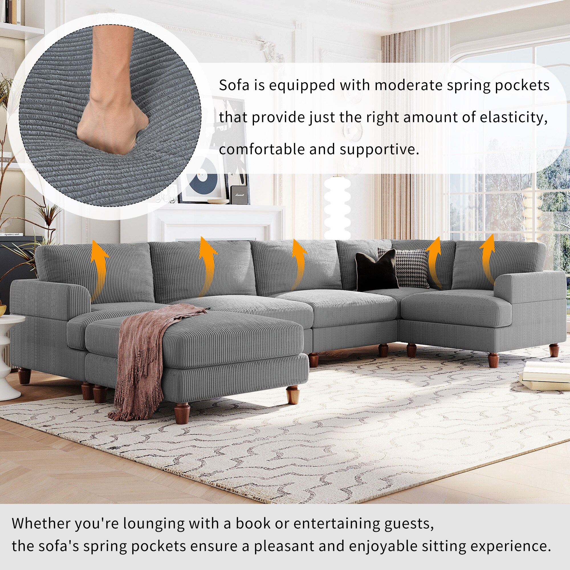 JIMSMAISON JMUSSO80GR Sofas-Loveseats - View #8