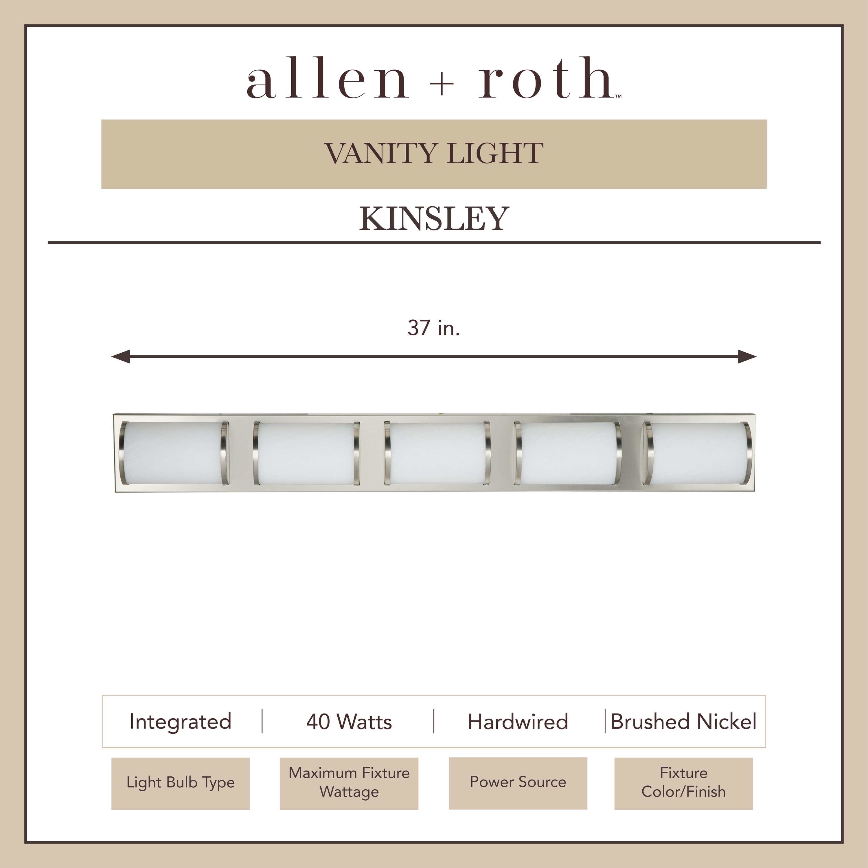 allen + roth VBL18-5BNK b089995 - View #6