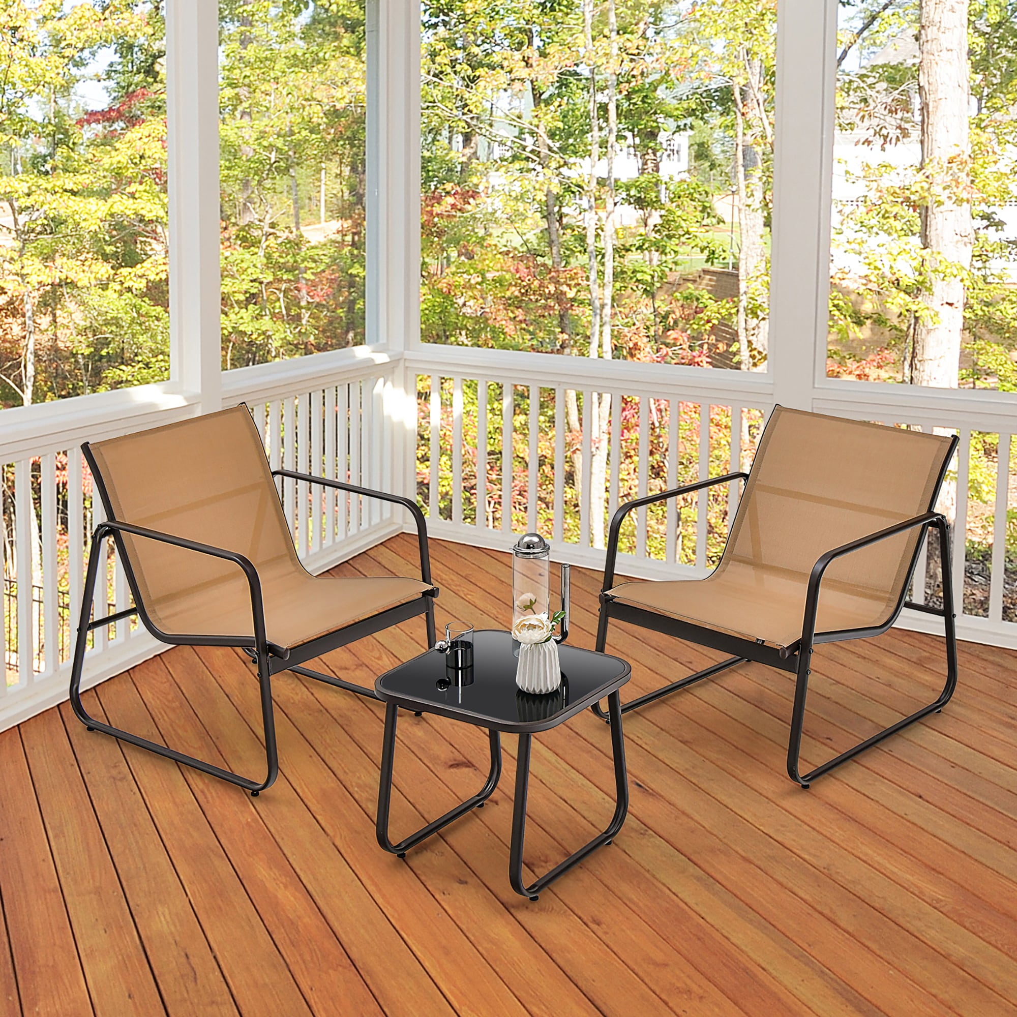 Costway NP11049CF Patio-Conversation-Sets - View #10