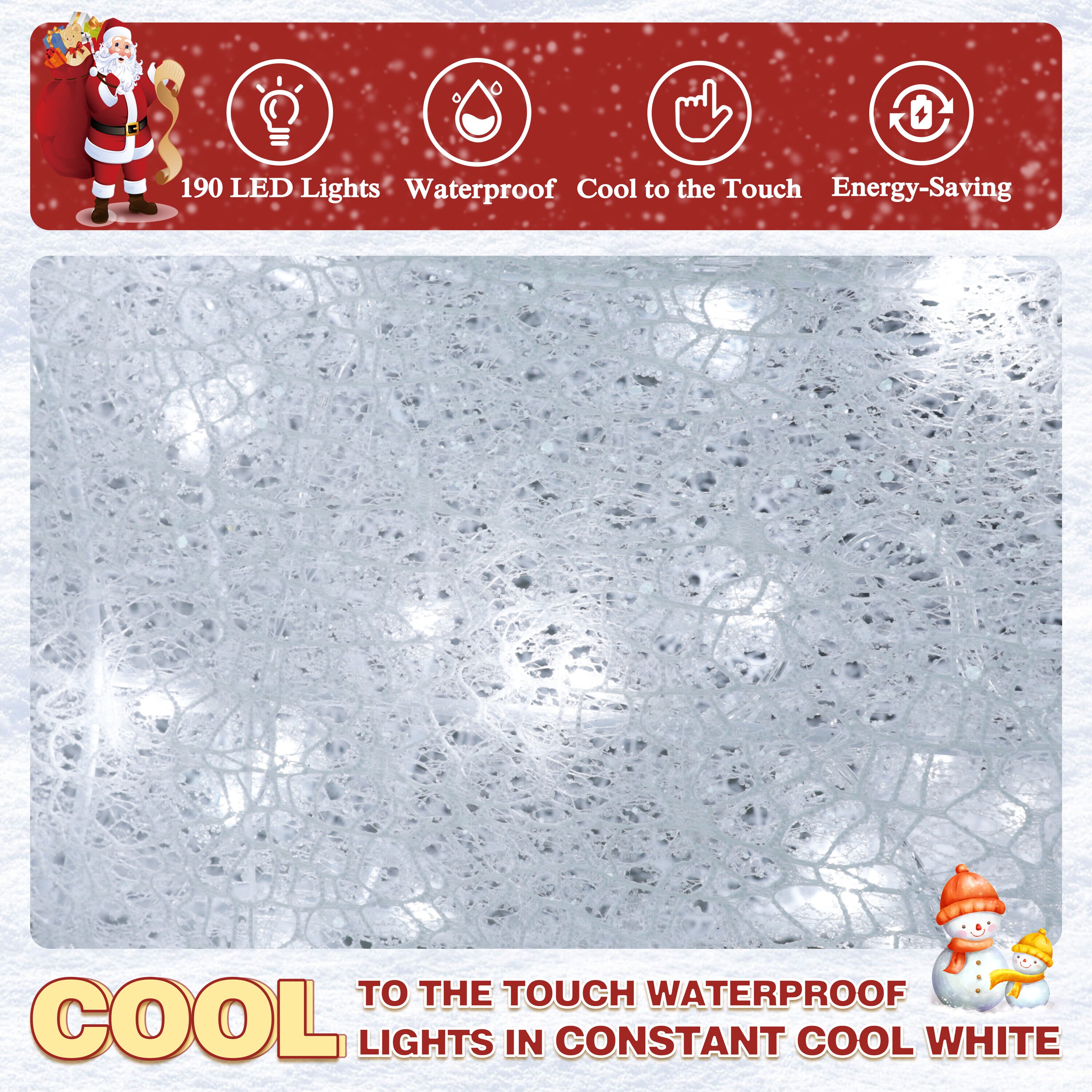 VEIKOUS PG0403-04WH-2 Outdoor-Christmas-Decor - View #7