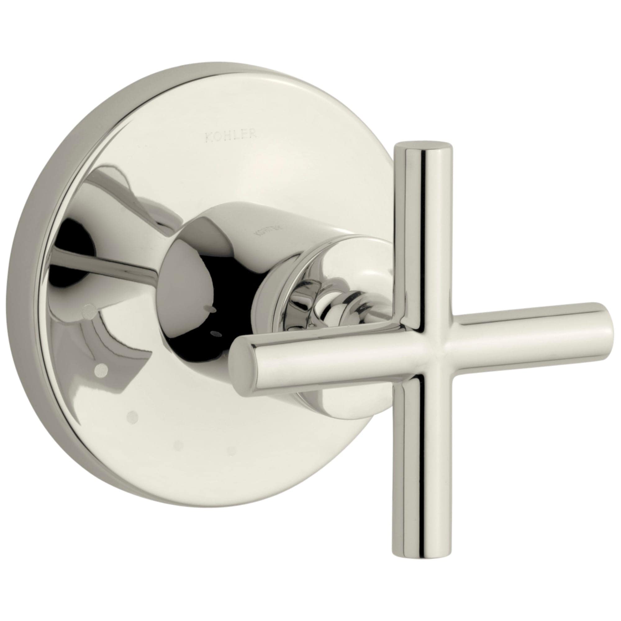 KOHLER T14490-3-SN Vibrant Polished Nickel Cross Shower Faucet Handle