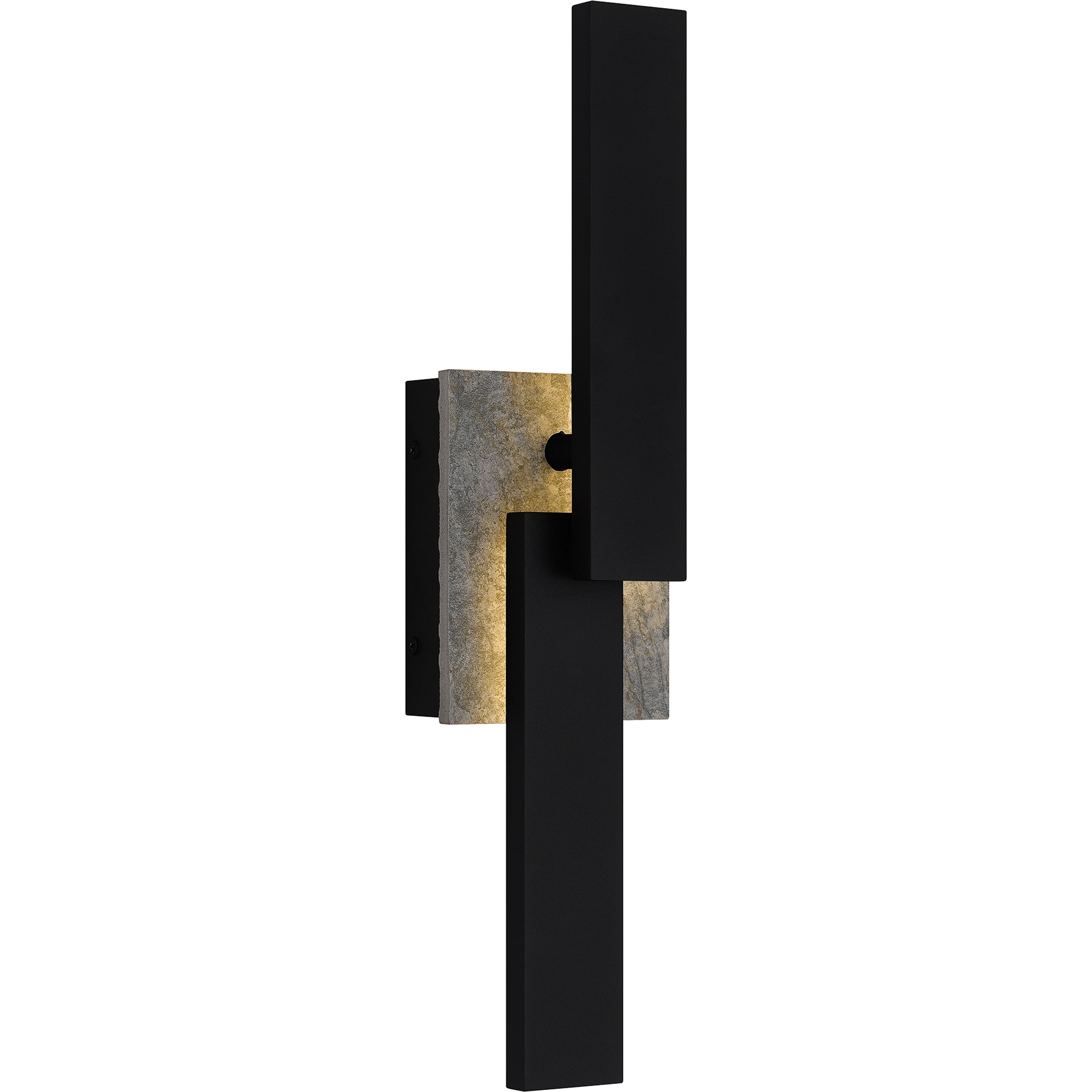 Quoizel TOD8304EK Todman 18-in H Black Hardwired Integrated LED Outdoor Wall Light