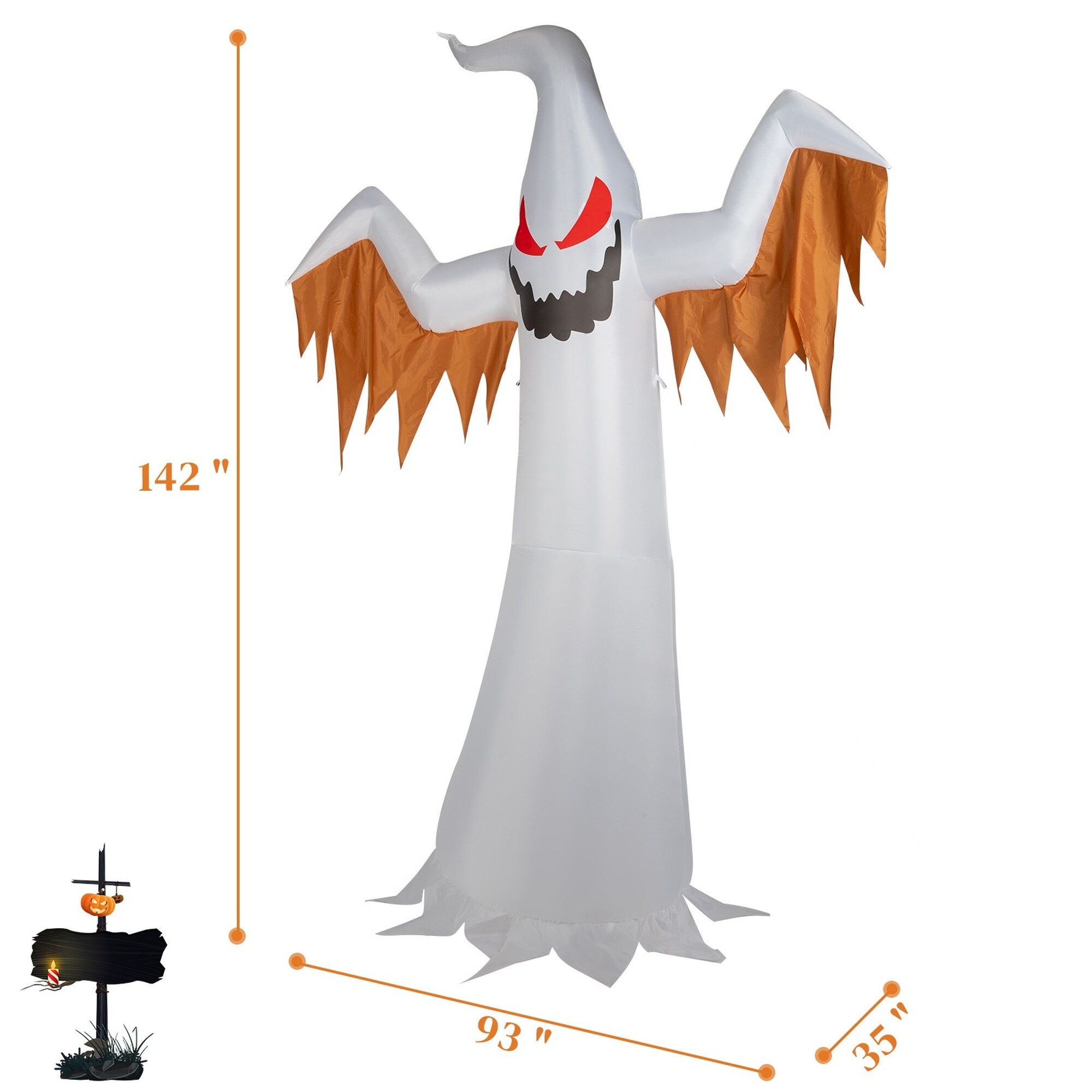 Numhew NHLYNN82905 Outdoor-Halloween-Decor - View #2
