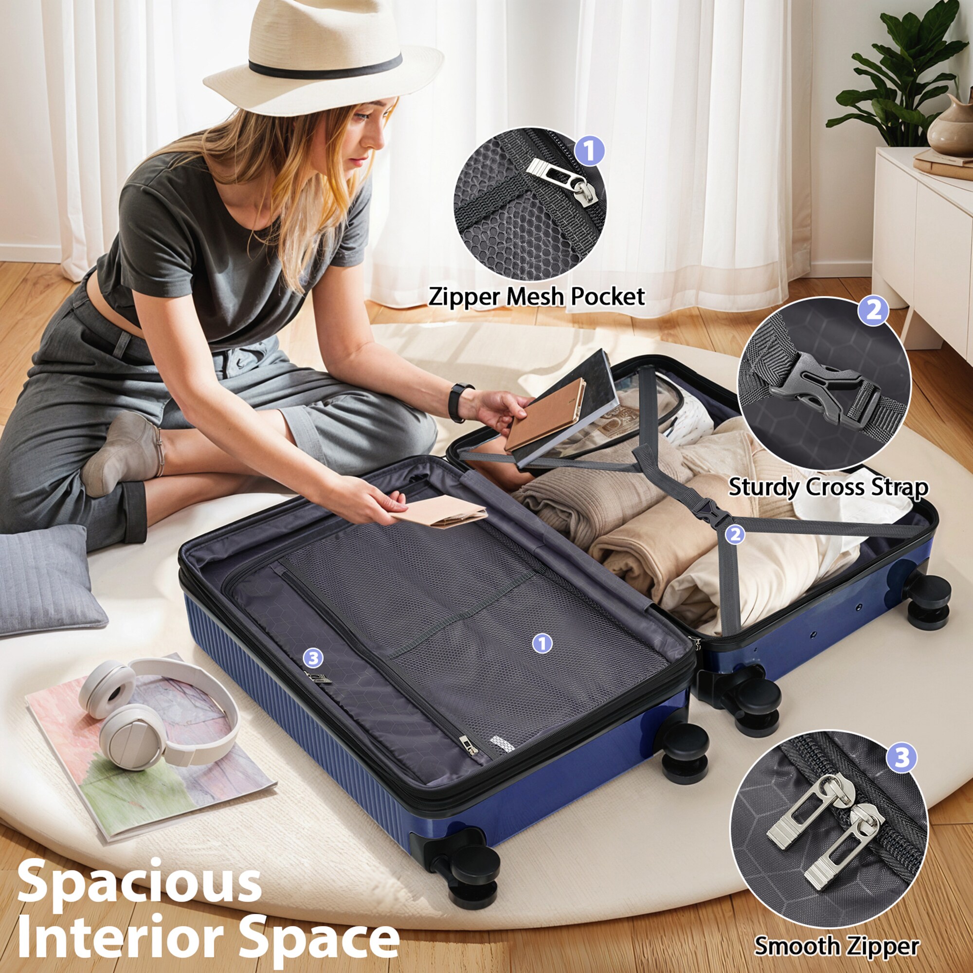 Bybafun YD9500038 Luggage-And-Luggage-Sets - View #4
