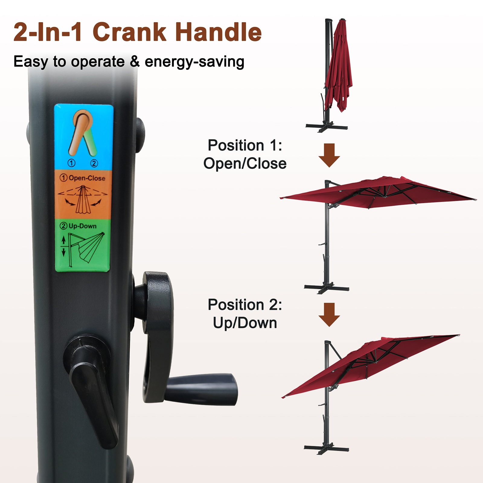 Mondawe CR-YA01-CJR Umbrellas-2 - View #6