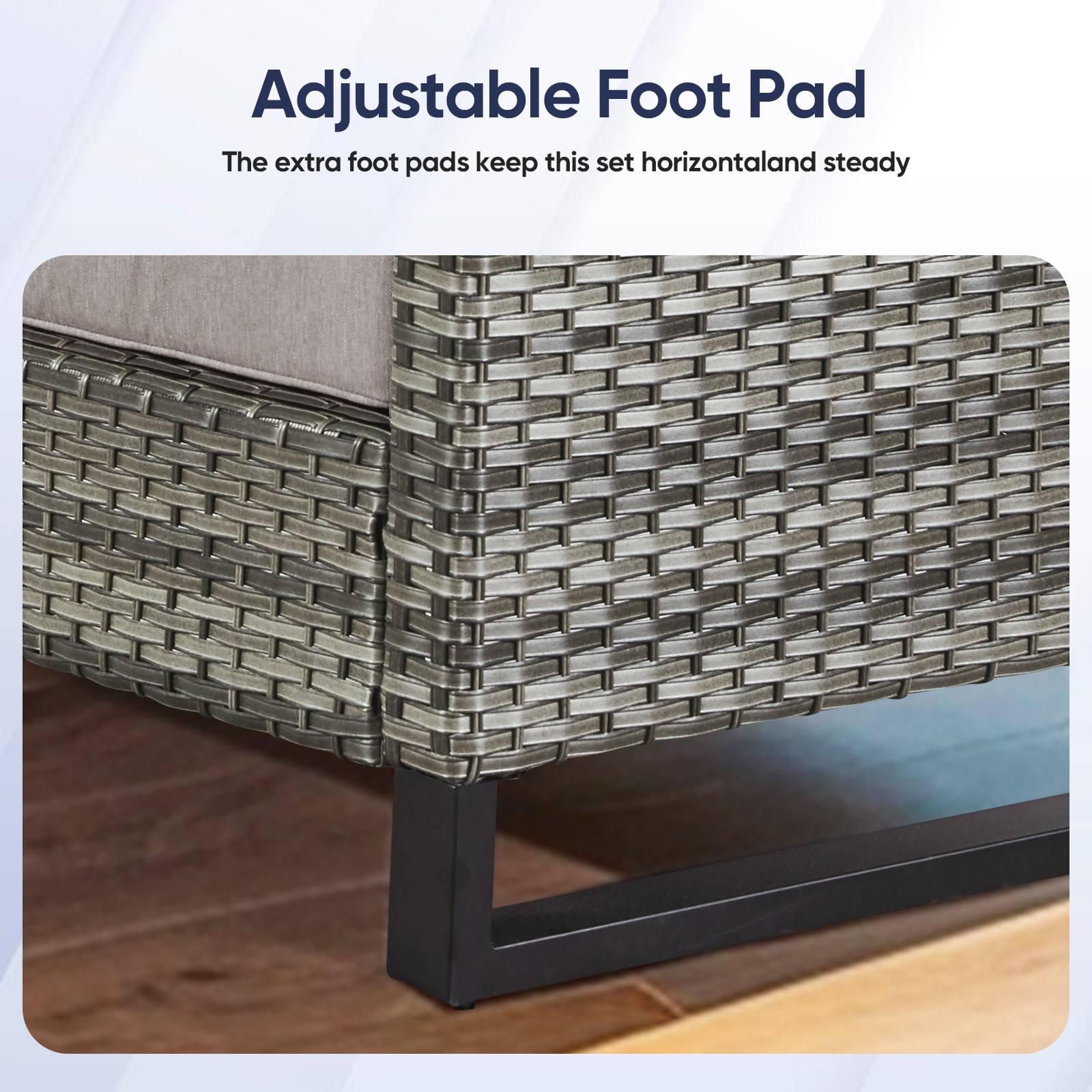 Pocassy PA147-3 Patio-Sofas-Daybeds - View #3