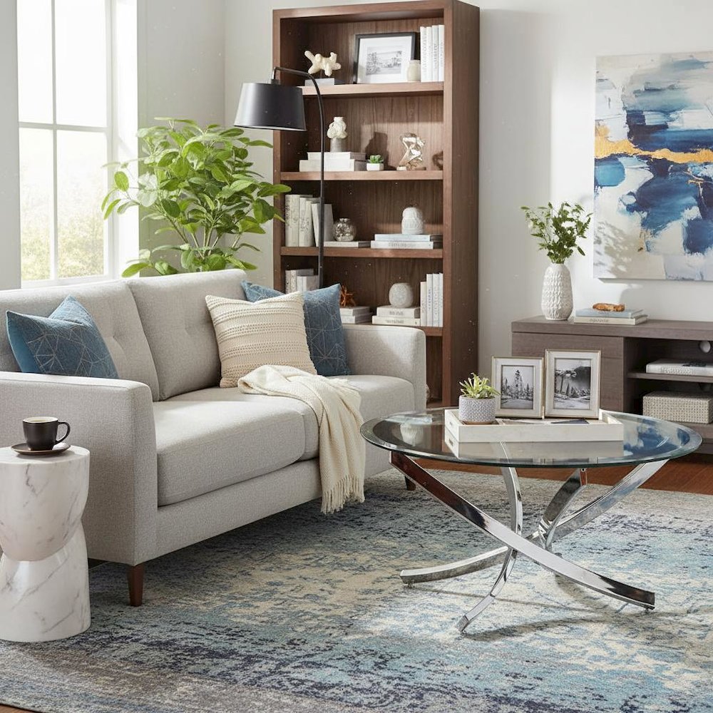 FurniFact BO3325537WHT Coffee-Tables - View #2