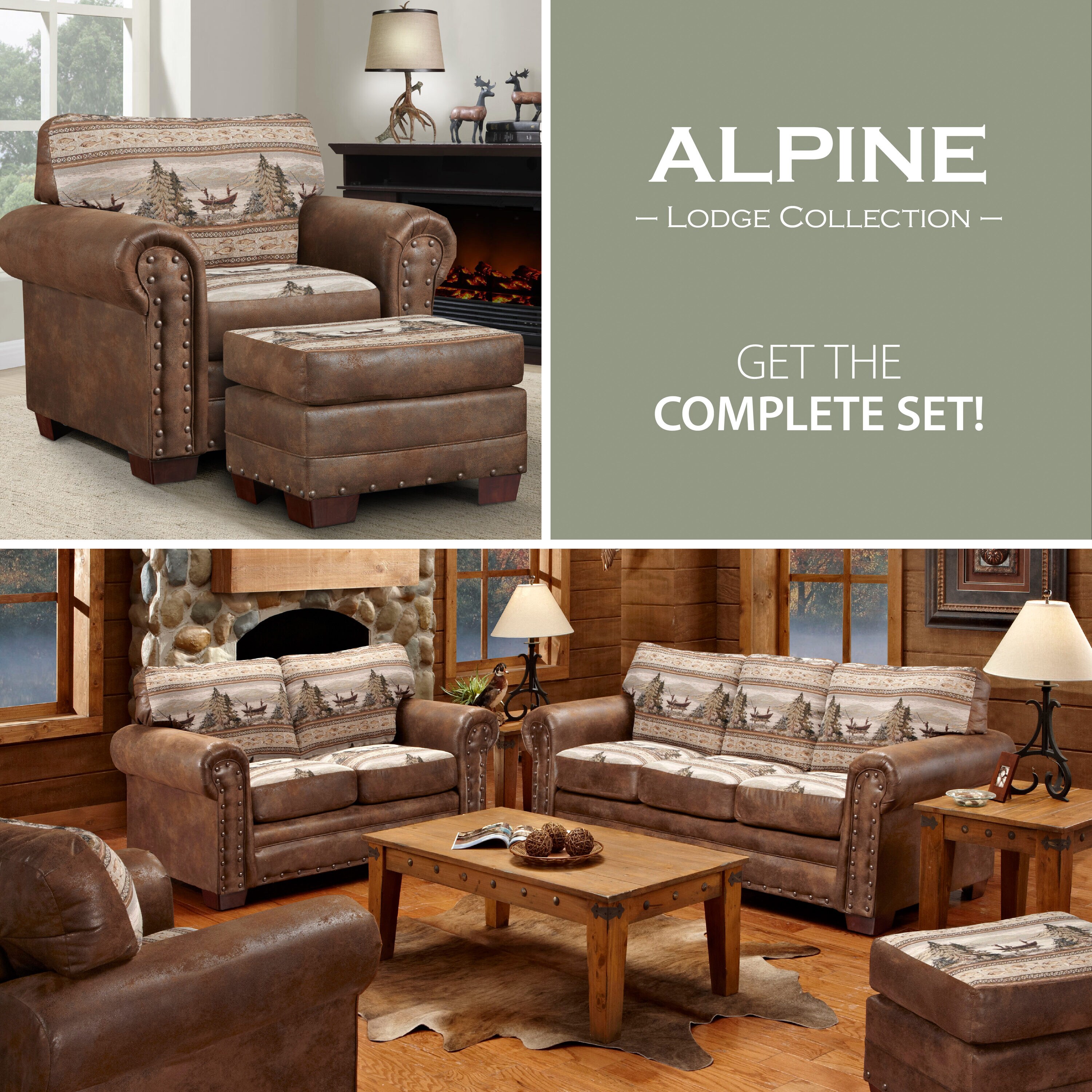 A Furniture Classics 8500-60S Living-Room-Sets - View #3