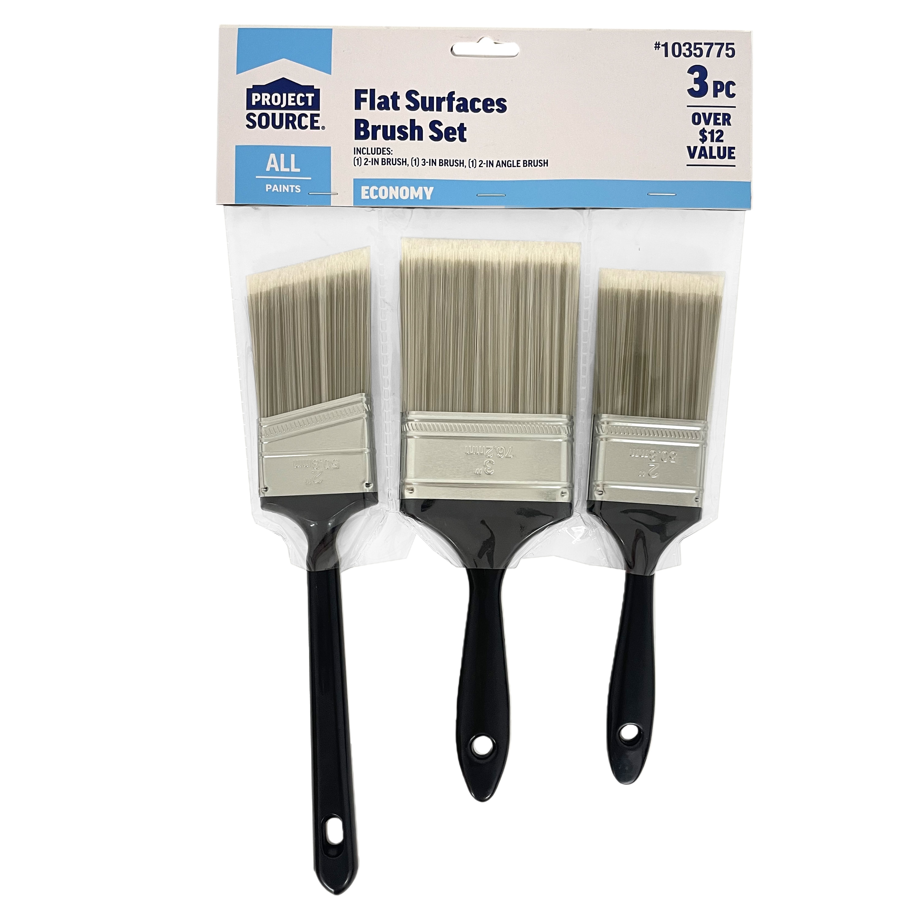 Touch Up Paint Brushes, House Painting Brush for Wall, Trim, Edge, Home Improvement, Premium, As Seen on Shark Tank Products, Pack of 2