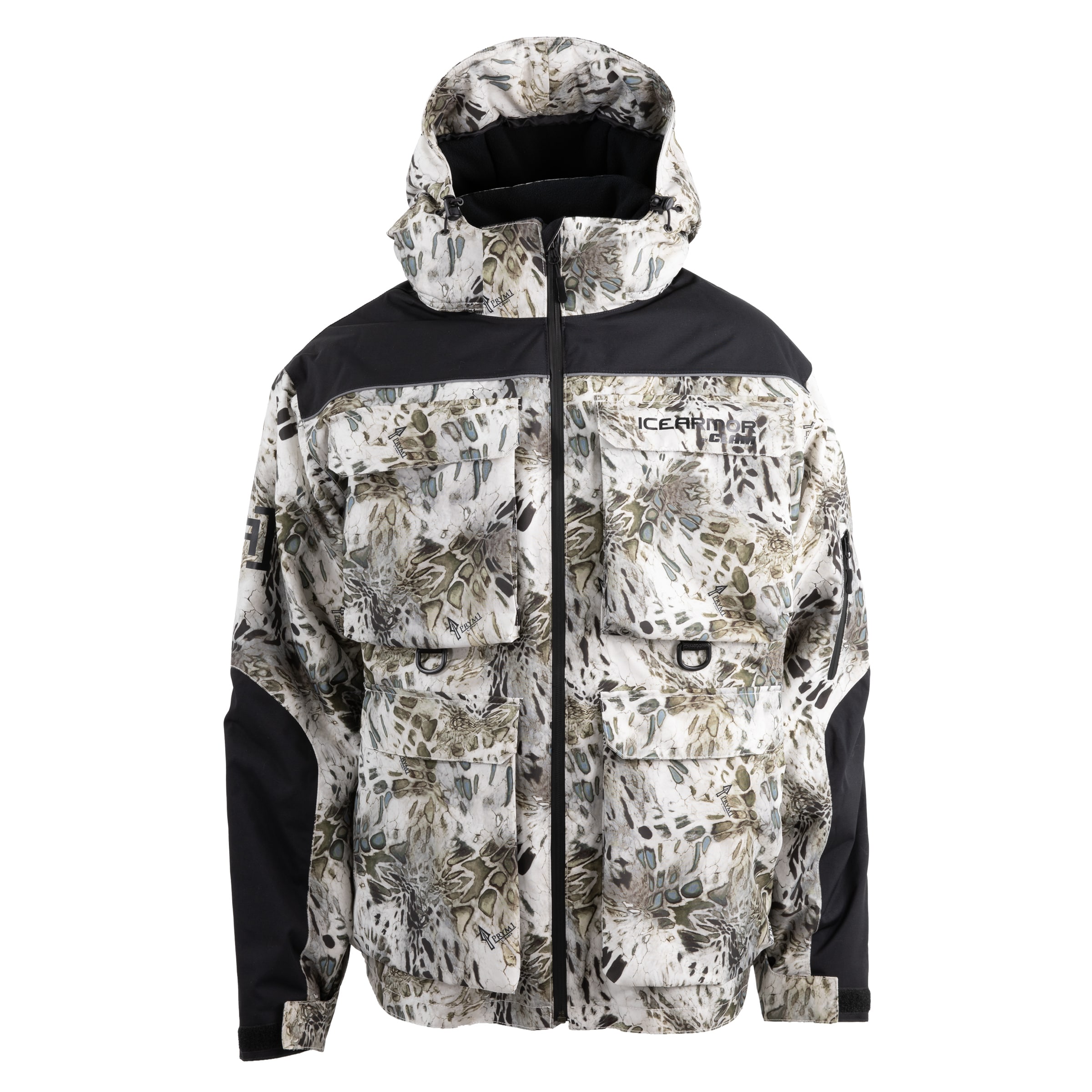 Clam Outdoors 18888 IA, Rise V3 Parka, Prym1 Tundra/Black, M