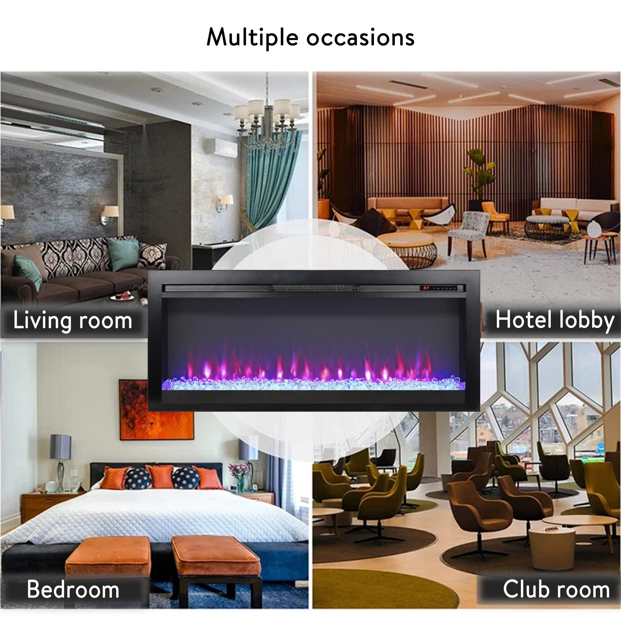 Dimakai DK-W1769P171421 Electric-Fireplaces - View #6