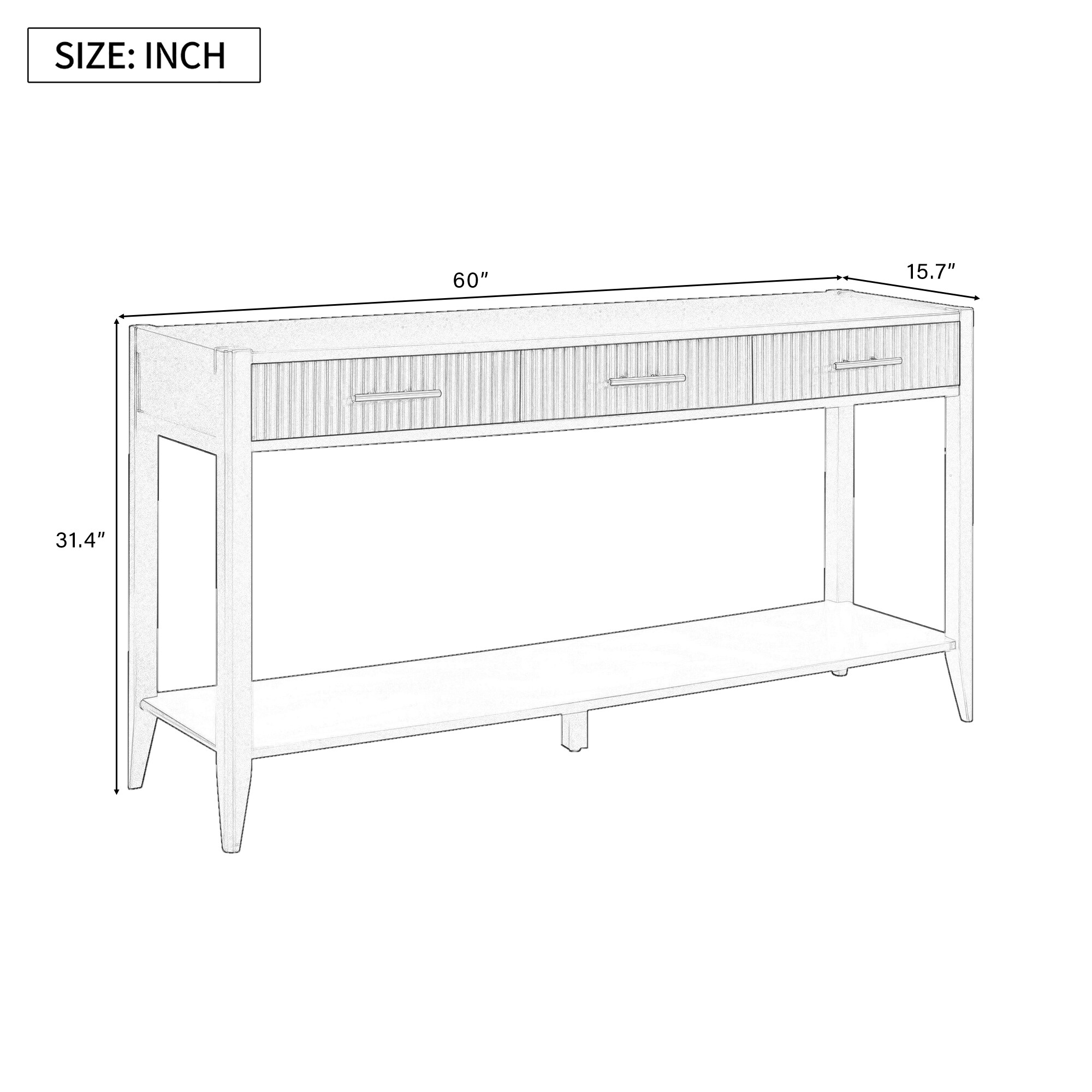 LUXEYARD DS-M-BAC03465 Console-Sofa-Tables - View #9
