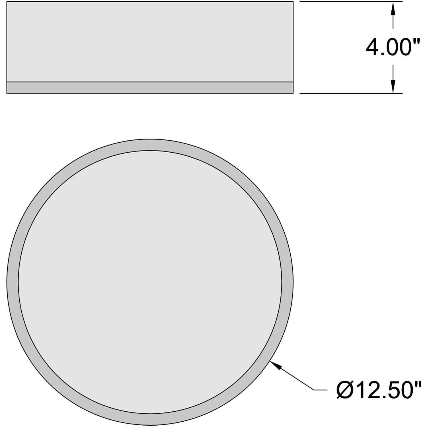 Access Lighting 20671-CH/OPL flushmounts - View #2