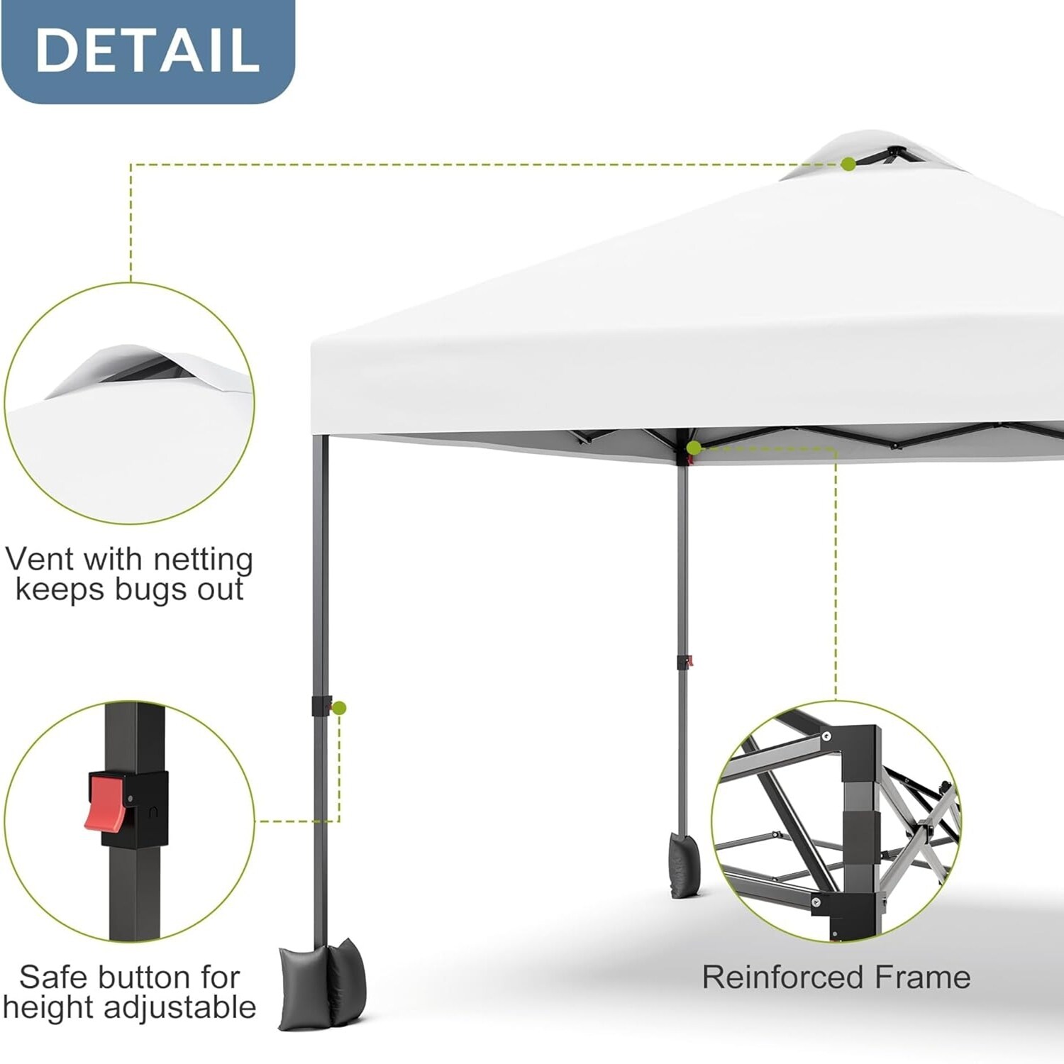 Qeetex LSHQQPOU-0A3D94BJ Replace-Porch-Swing-Glider-Tops - View #5