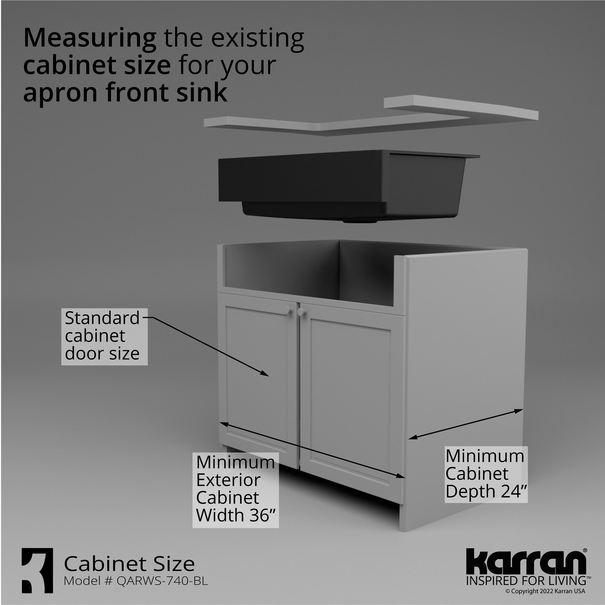 Karran QARWS-740-BL Kitchen-Sinks - View #9