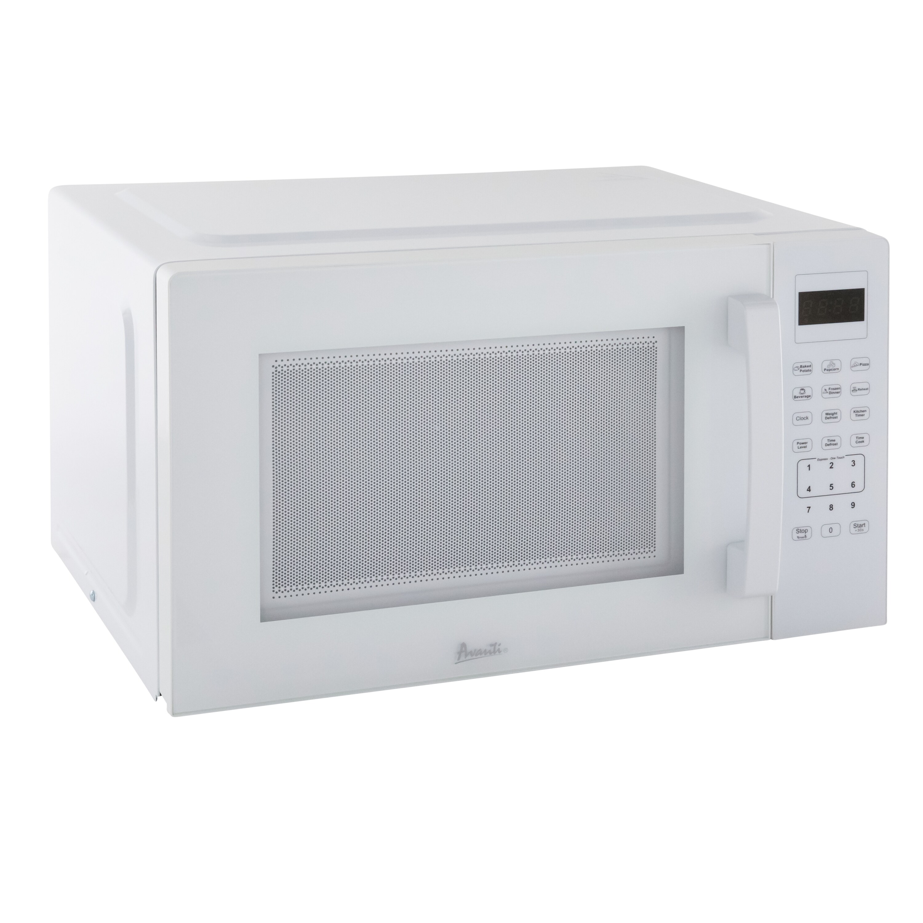 Avanti 1.5 cu ft White Countertop Microwave with Timer