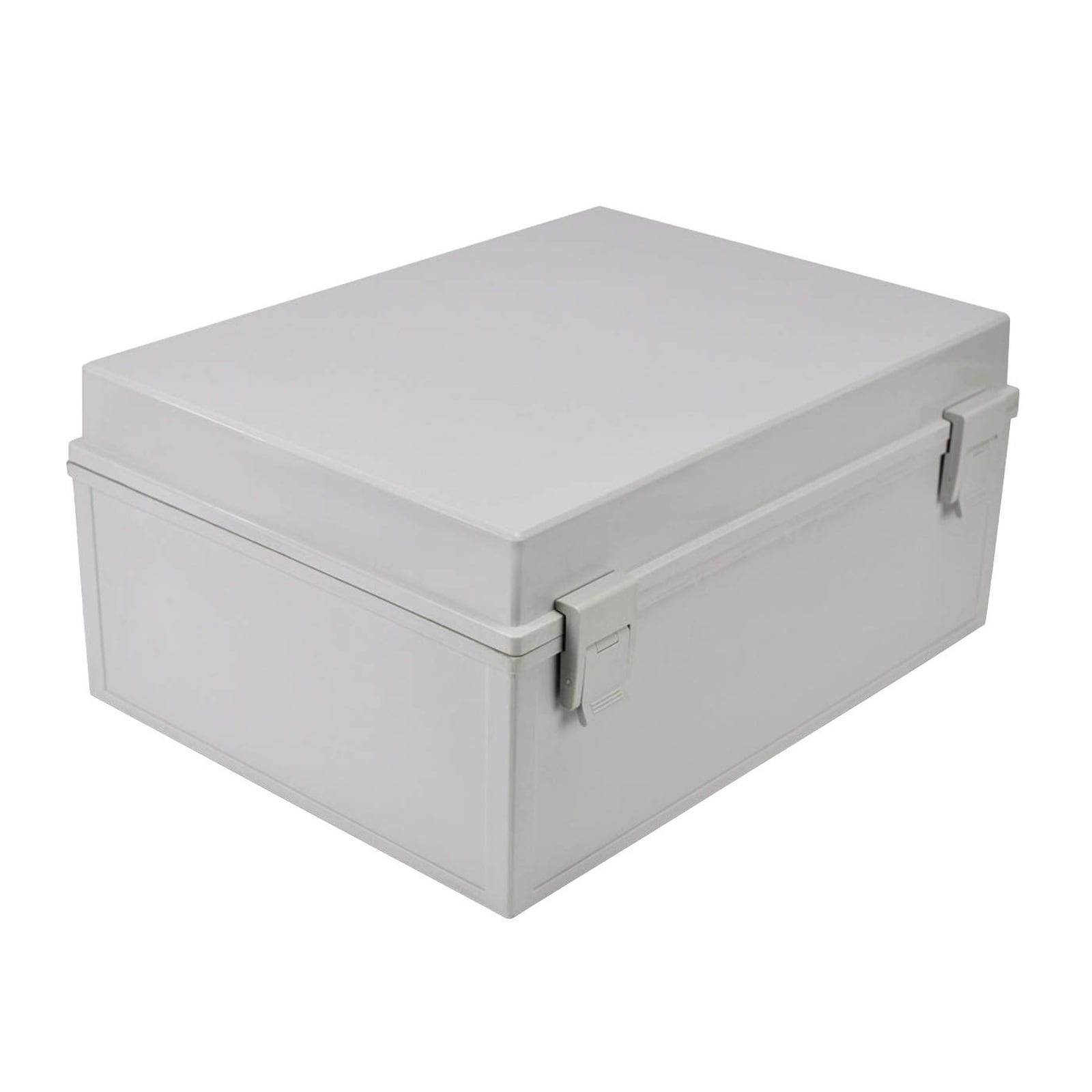Misopily  ABS Plastic Dustproof Waterproof IP65 Junction Box Universal Electrical Project Enclosure with Lock 11.8 in by 7.8 in by 6.3 in