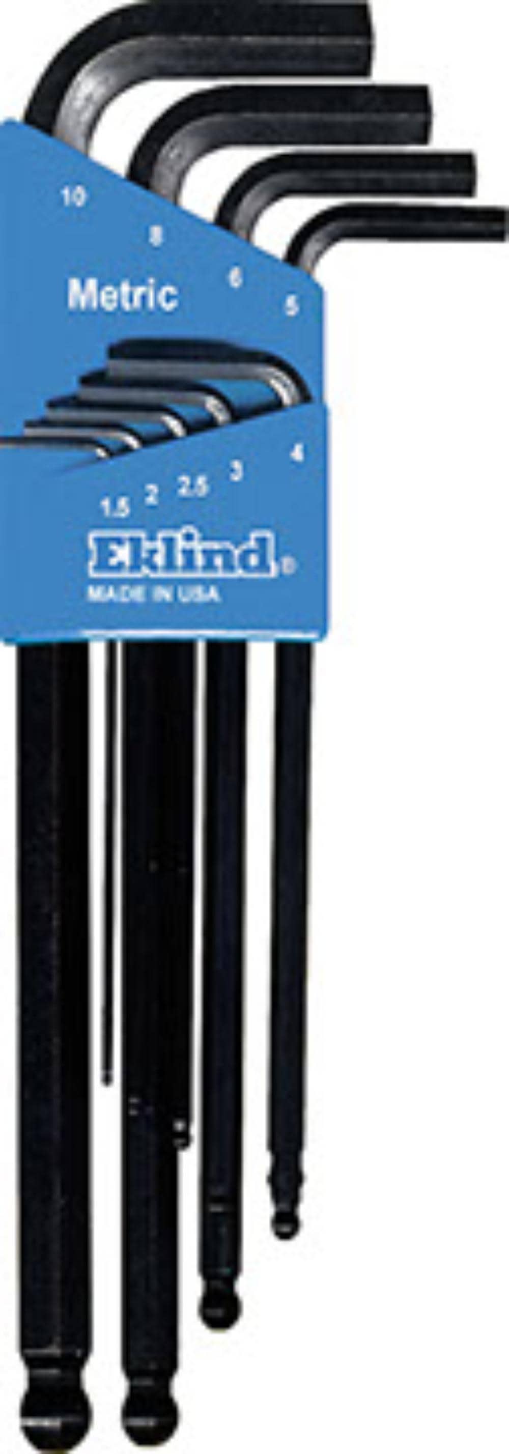 Eklind 13609 Assorted Metric 9 -Pieces Hex key set
