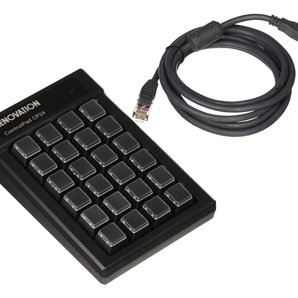  ISTR67909 Genovation CP24-USBHID Controlpad 24Key USB Hid 6 ft. Cable