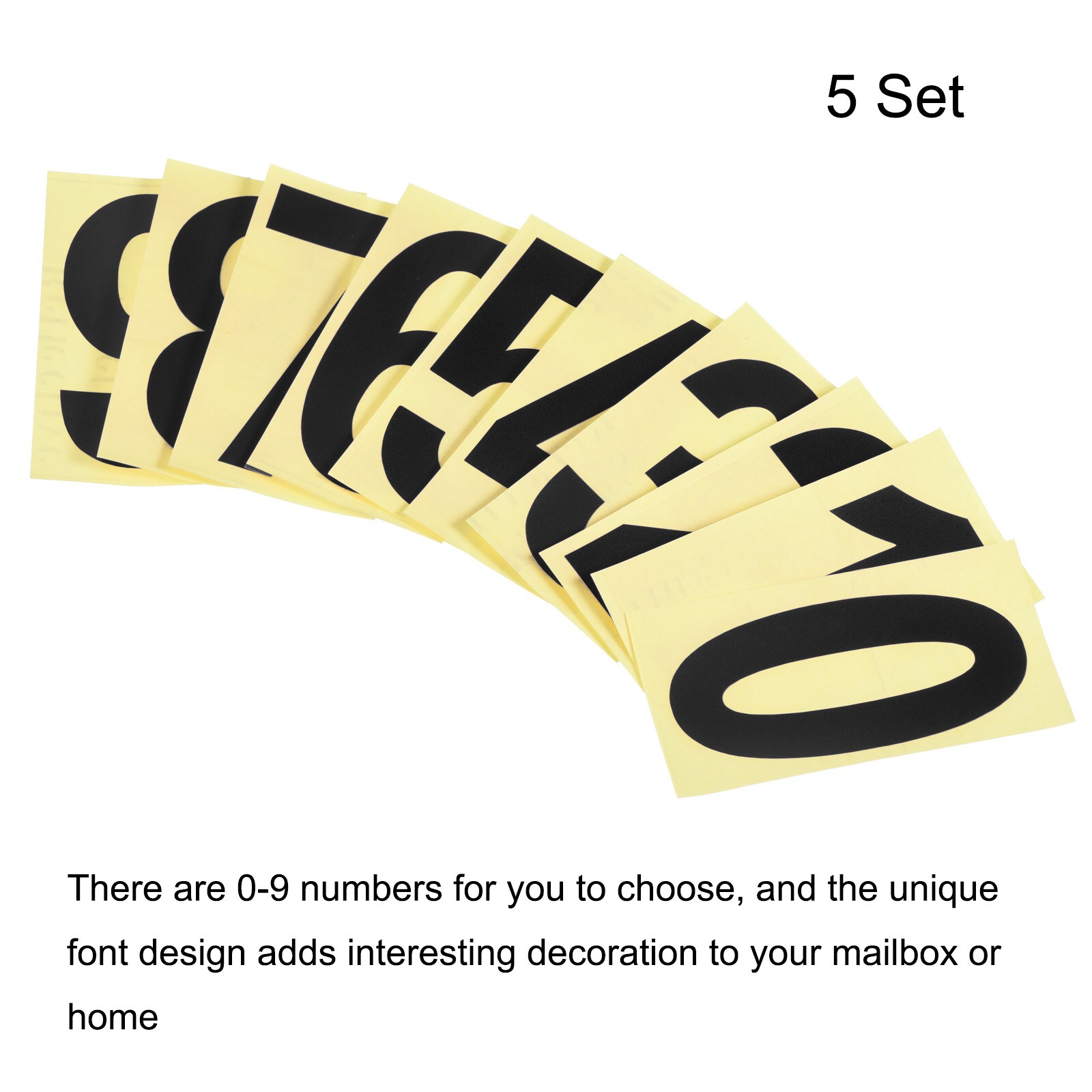 PATIKIL S25112400UX1805 Signs-Letters-Numbers - View #3