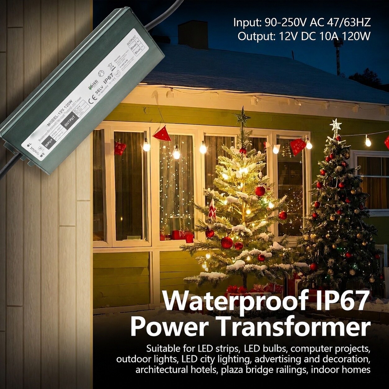 ITOPFOX LIT0820I403 Landscape-Lighting-Power-Pack - View #3
