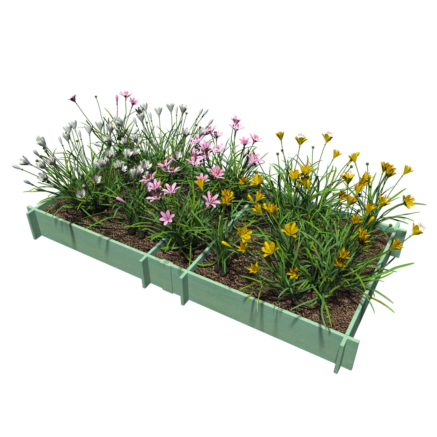 Vioscapes V-FB4X2GR5 Raised-Garden-Beds - View #2