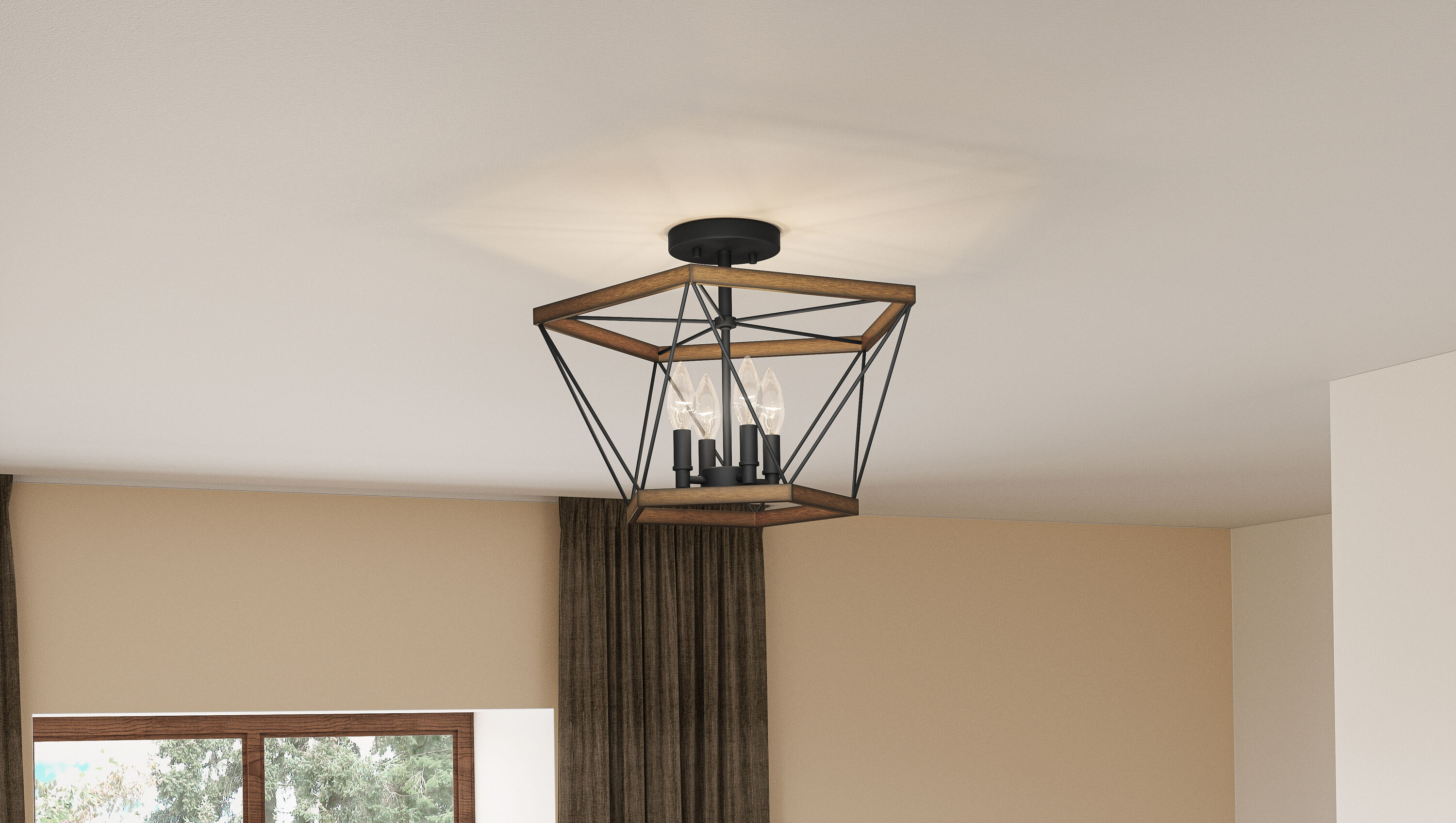 Quoizel QSF5595AWN flushmounts - View #7