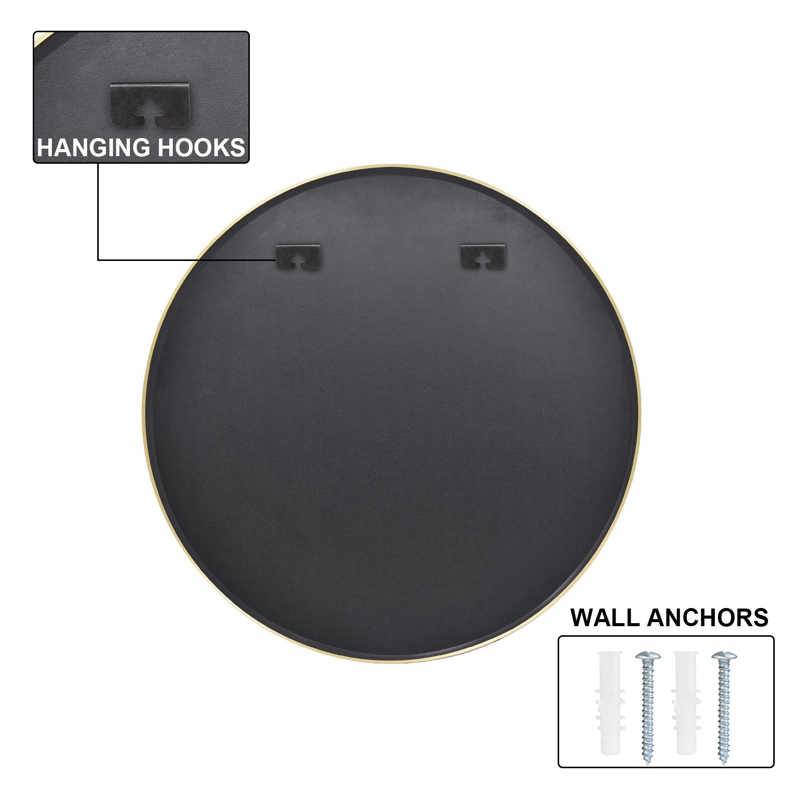 BEAUTYPEAK LS-YSJ-1908YJ24-G Decor-Mirrors - View #5