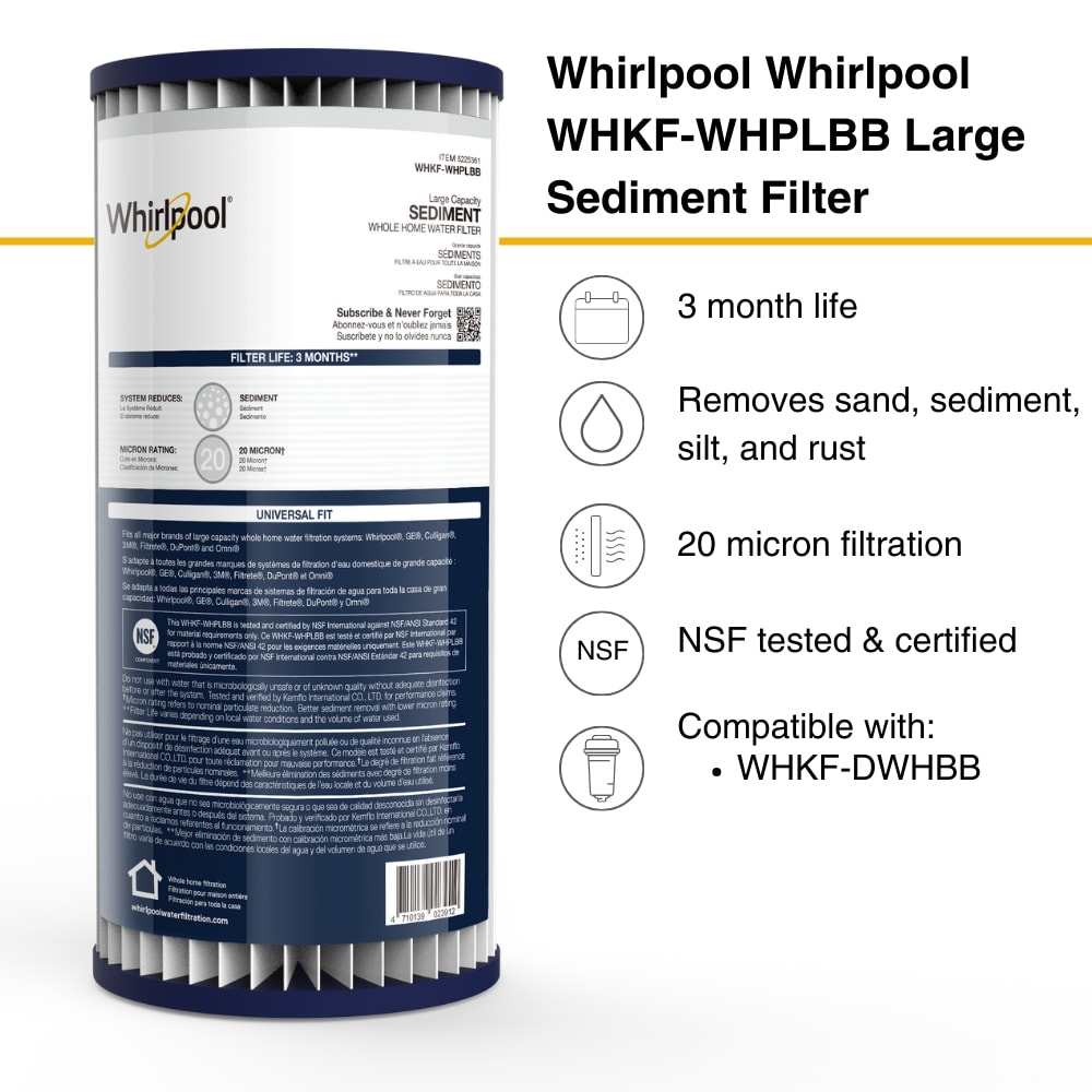 Whirlpool WHKF-WHPLBB Replacement-Water-Filters-Cartridges - View #2