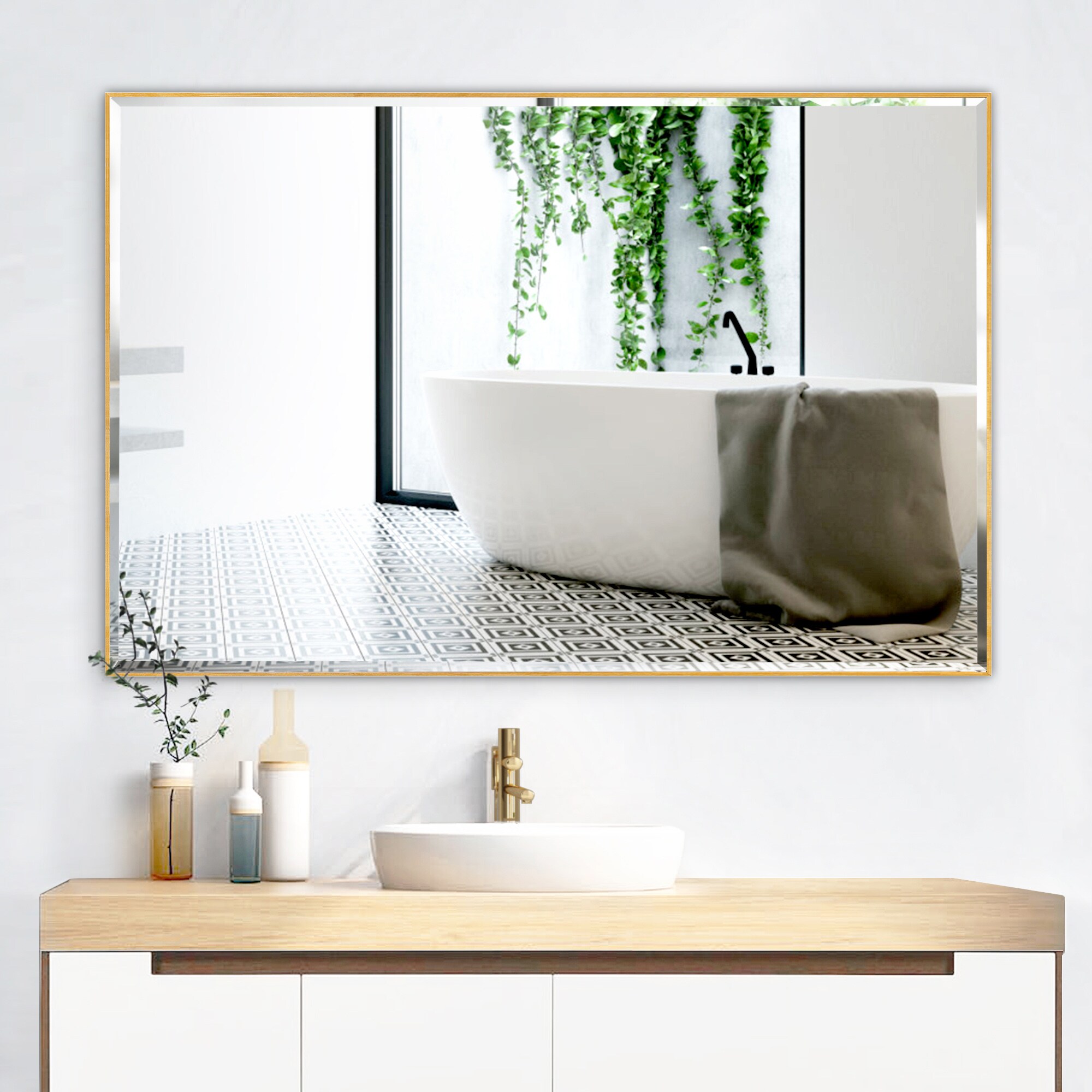 GETLEDEL MR-4606BS Framed-Bath-Mirrors - View #8