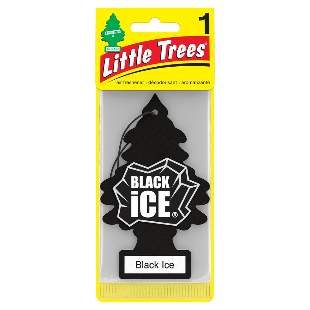 LITTLE TREES U1P-10155 1 Count Black Ice Dispenser Air Freshener