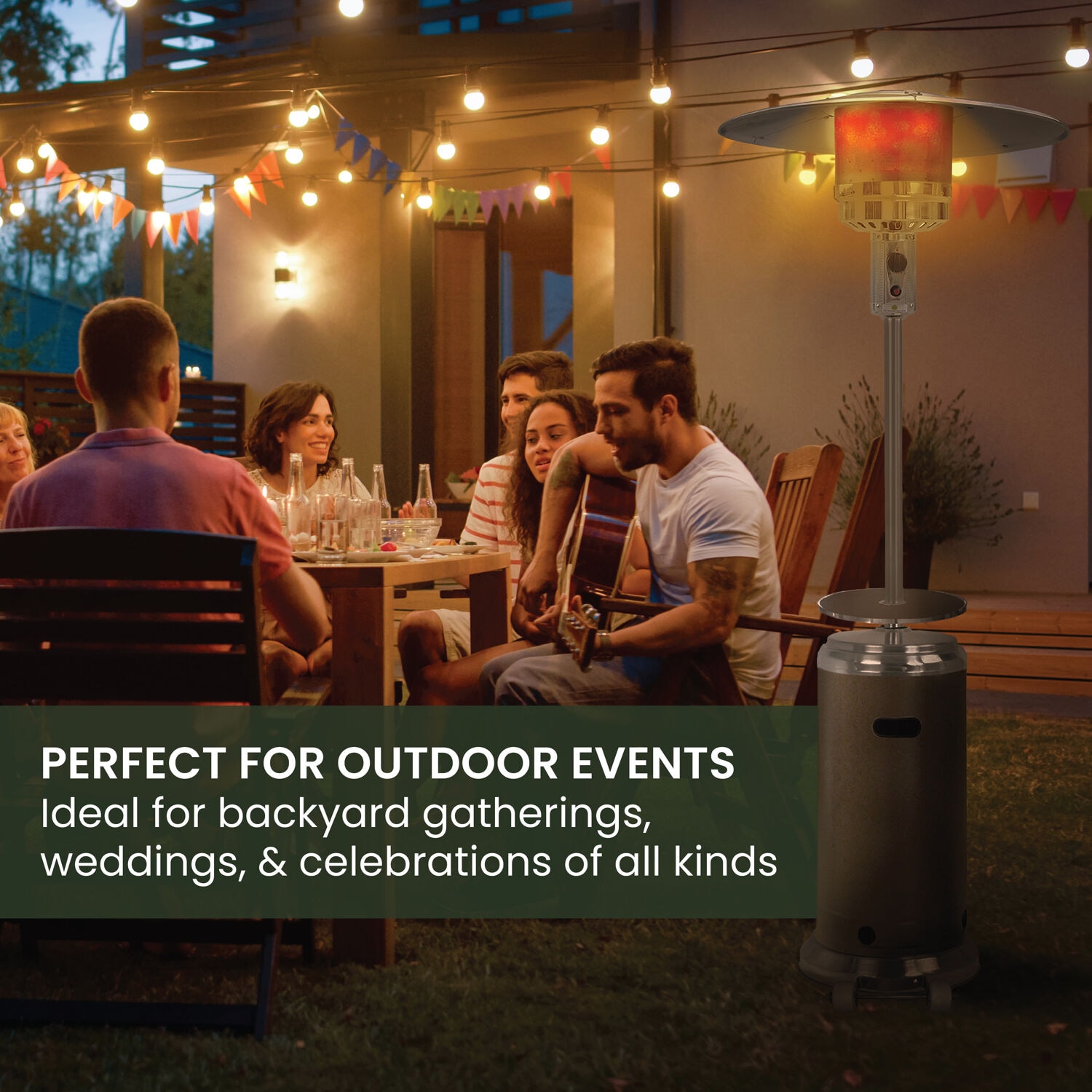 Hanover HAN002BRSS Outdoor-Gas-Patio-Heaters - View #7