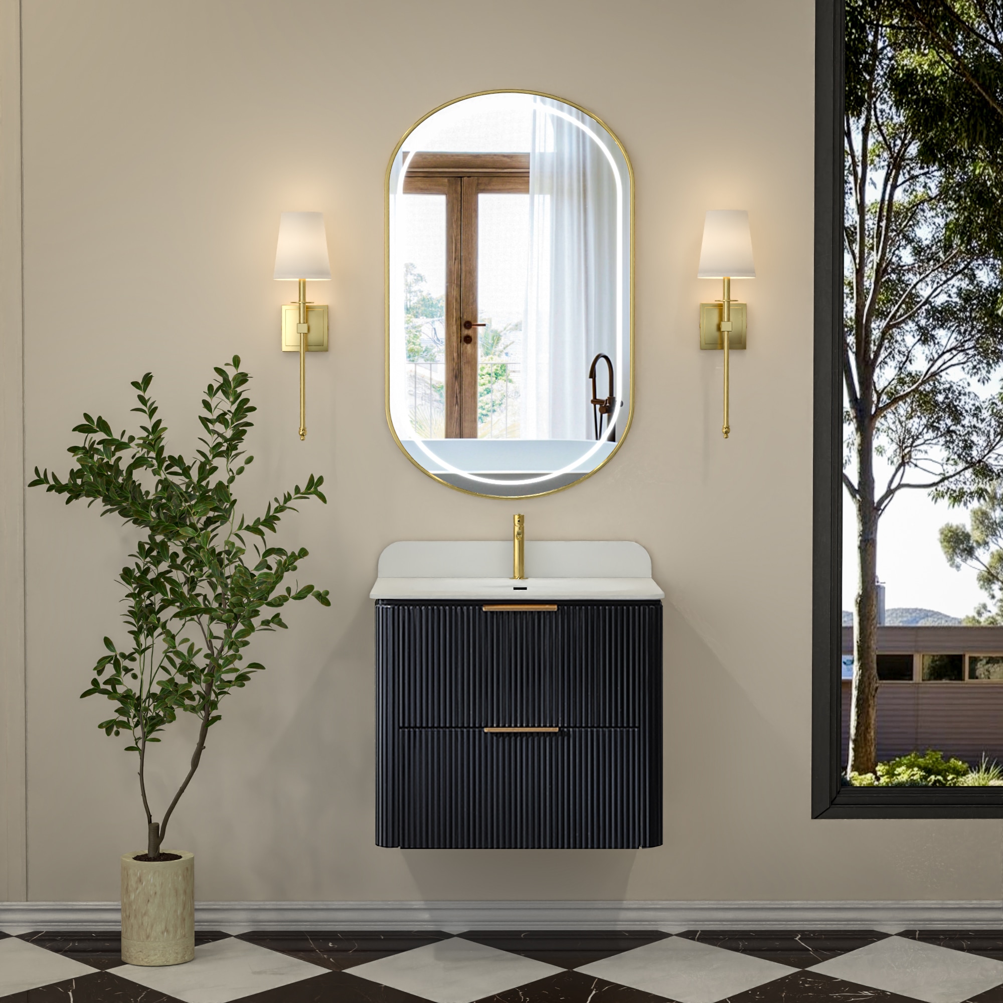 AAZJ JDEX-V18BV24BL Bath-Vanity-Combo - View #10