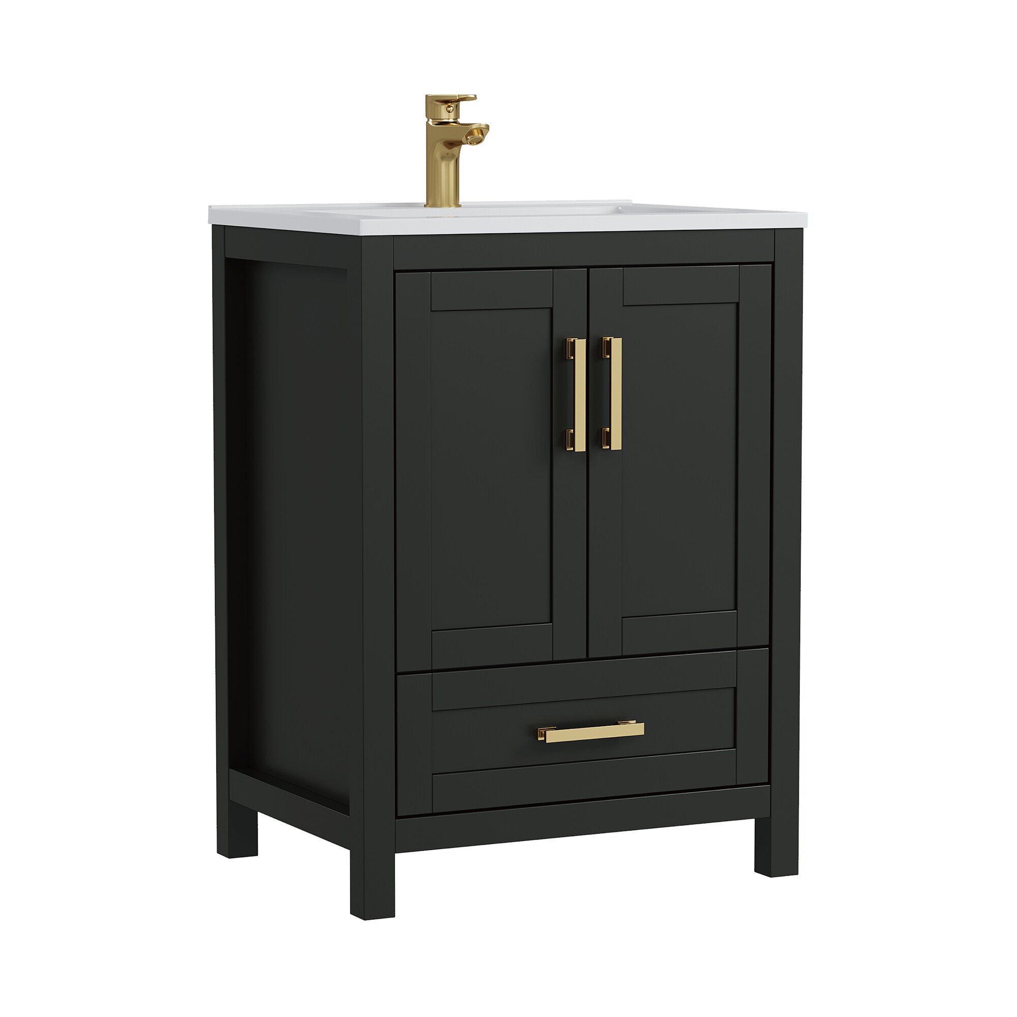 DELUXE LIVING V24033KD-24BK Bath-Vanity-Combo - View #14