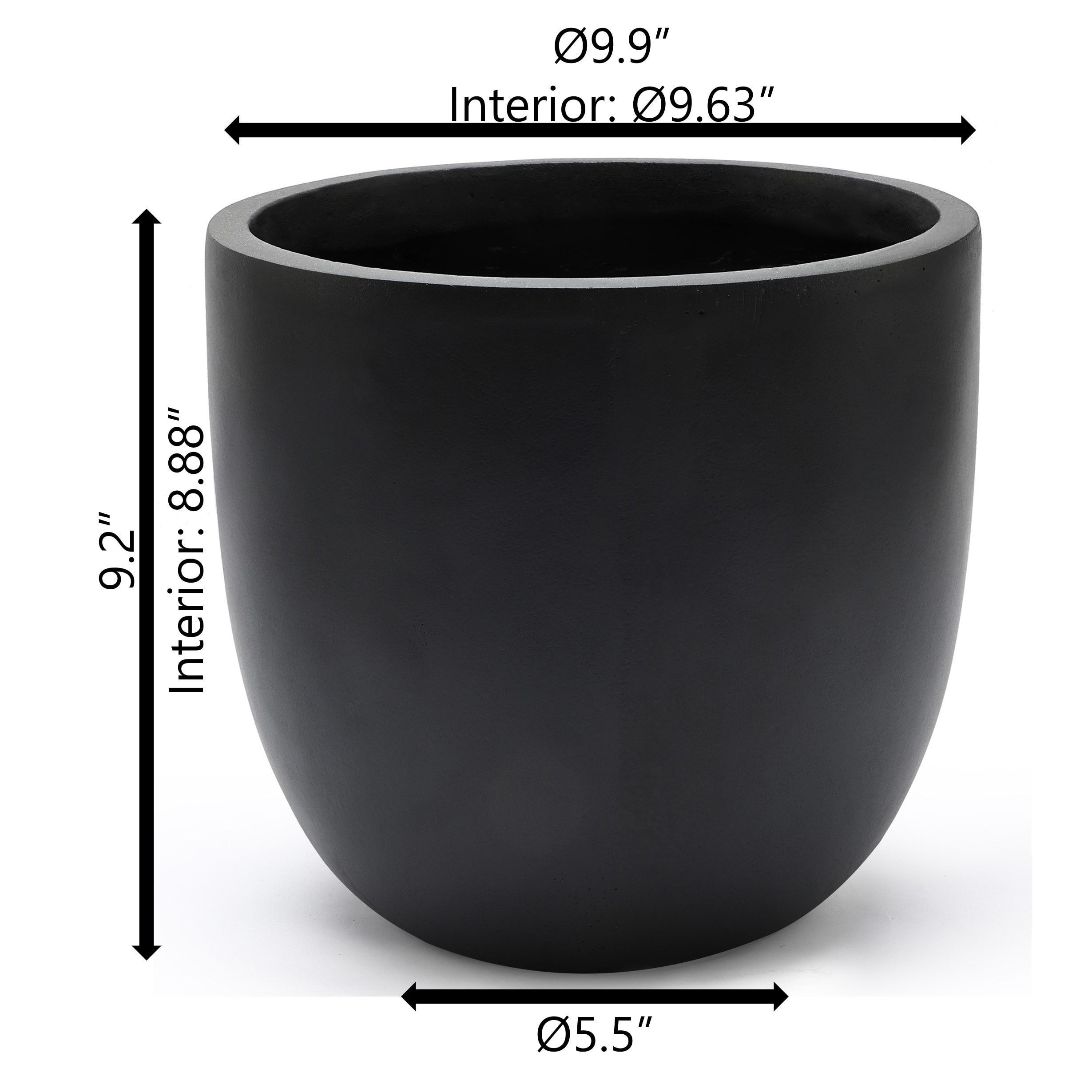 LuxenHome WH033-B Planter-Window-Box - View #12