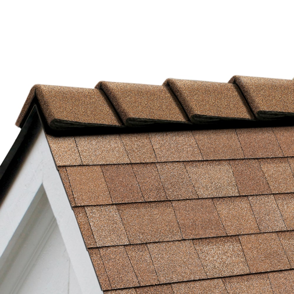 Owens Corning DEMJ DecoRidge 8In. Mojave/Golden Meadow Hip Ridge Roof Shingles ( 20-lin ft per Bundle )