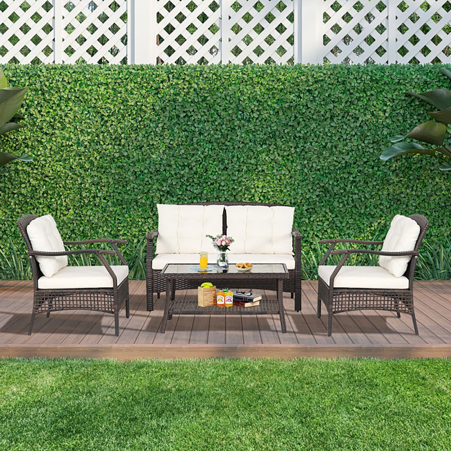 GZMR TMOD000805BR Patio-Conversation-Sets - View #3