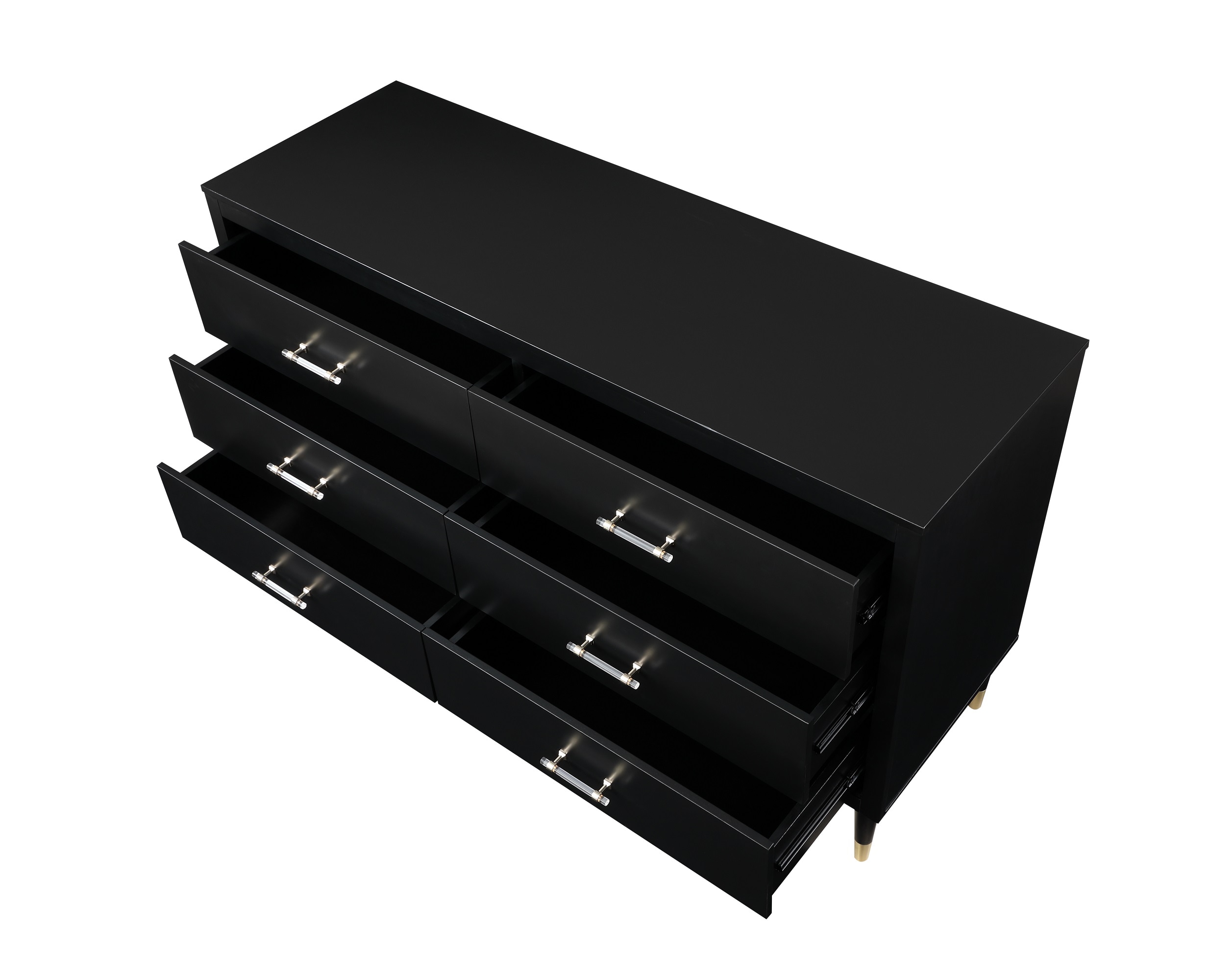 Manhattan Comfort DR-CHKD0602-BK dressers - View #5