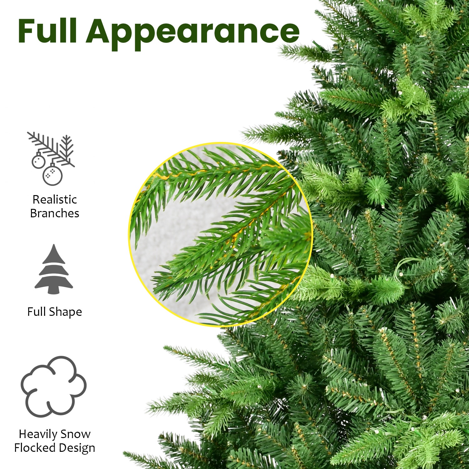 Forclover HYFE-23722 Artificial-Christmas-Trees - View #9