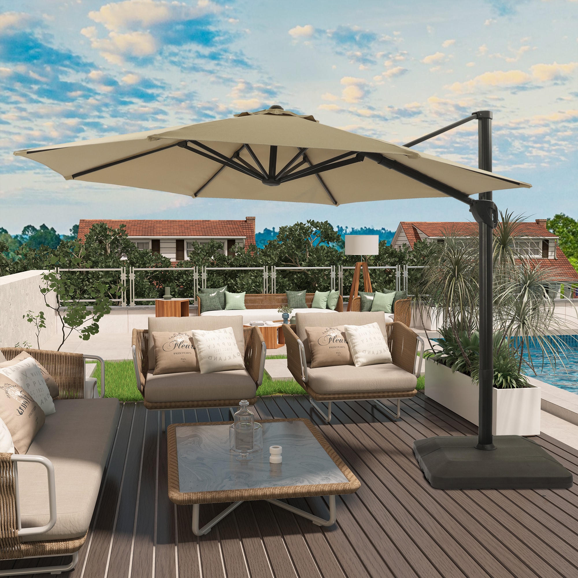 CASAINC WF-OP70376BE Umbrellas-2 - View #4