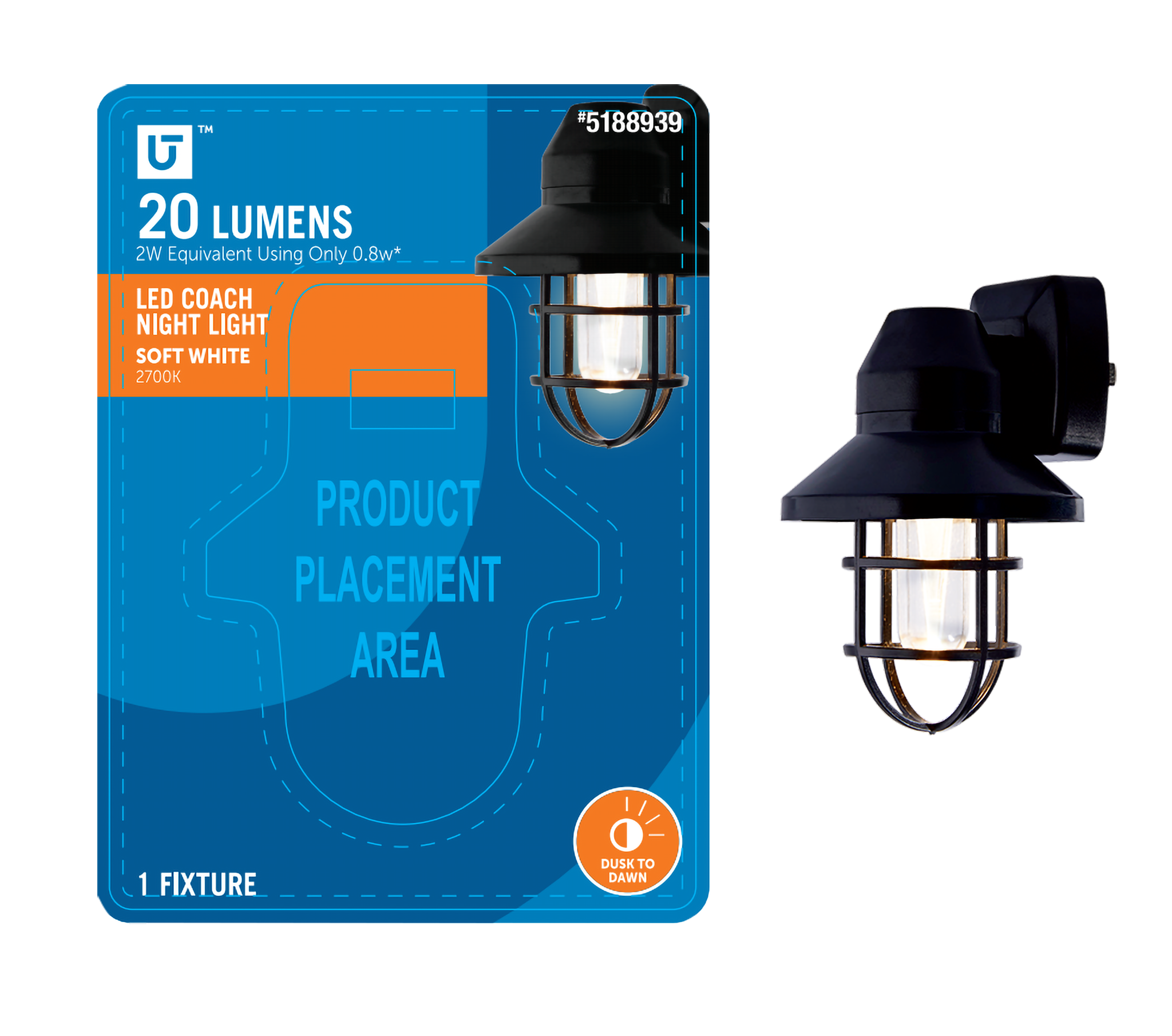 Utilitech NL-UMB5-P-0.8W Night-Lights - View #6