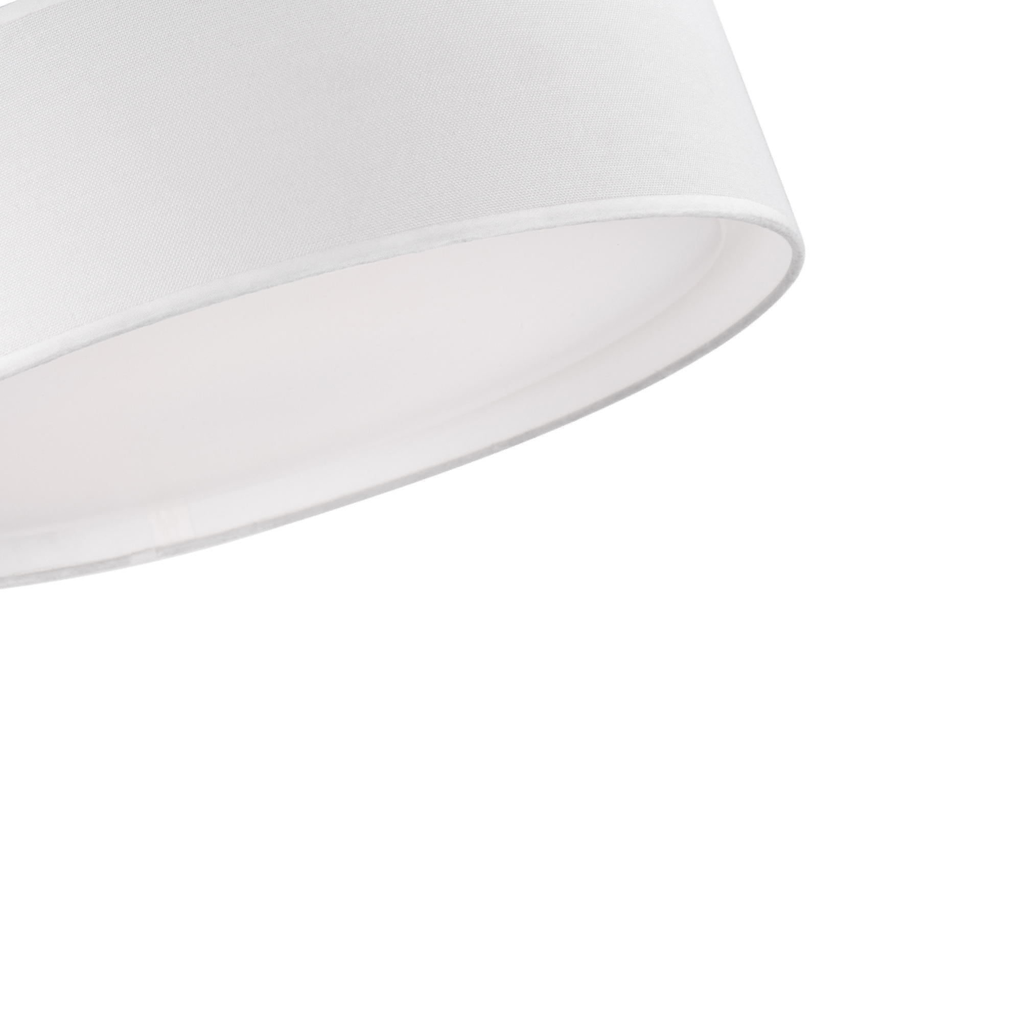 Dalton White Glass Drum 16" LED Energy Star Flush Mount