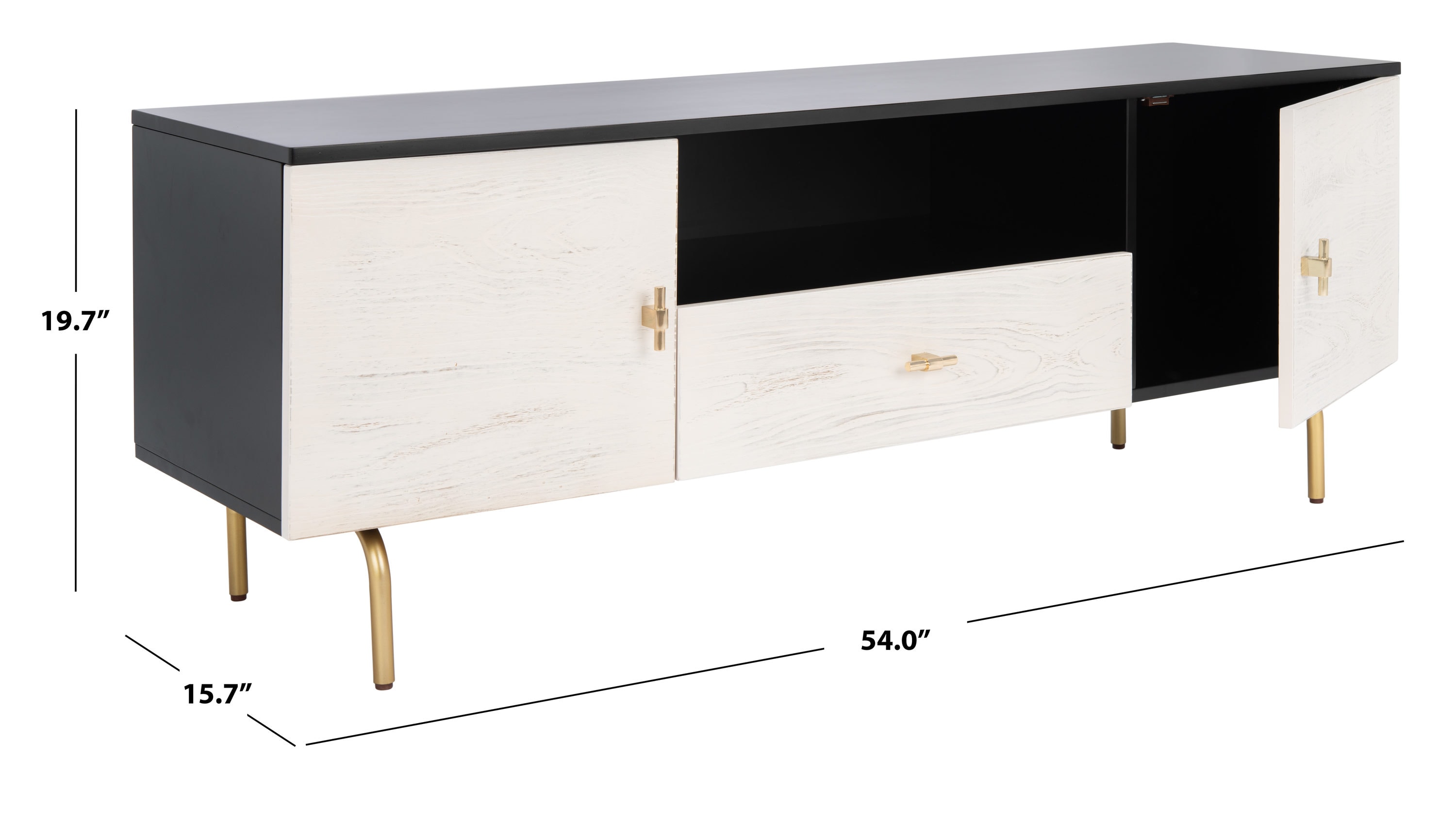 Safavieh MED5000B Tv-Stands - View #2
