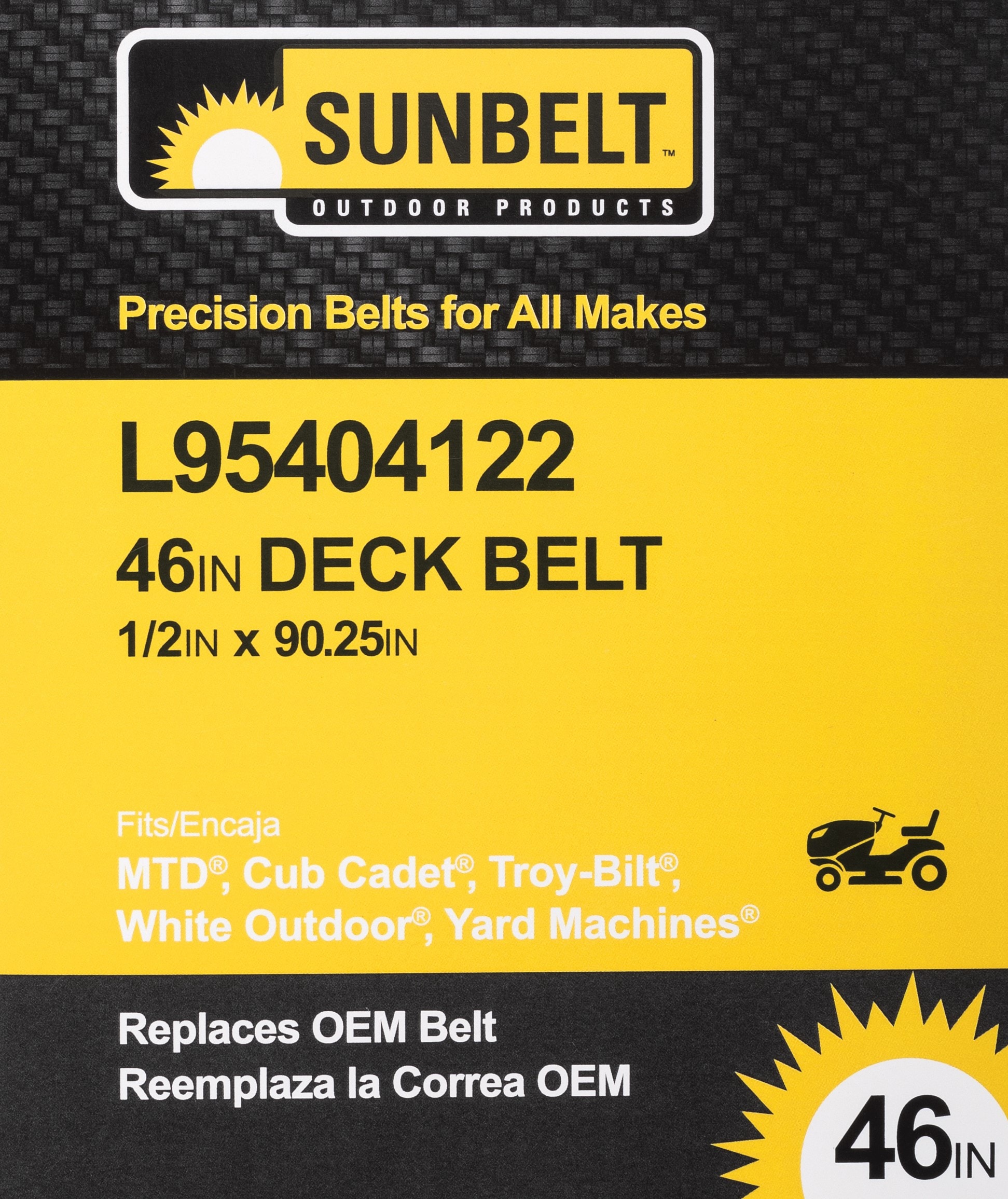 Sunbelt L95404122 Riding-Mower-Belts - View #5