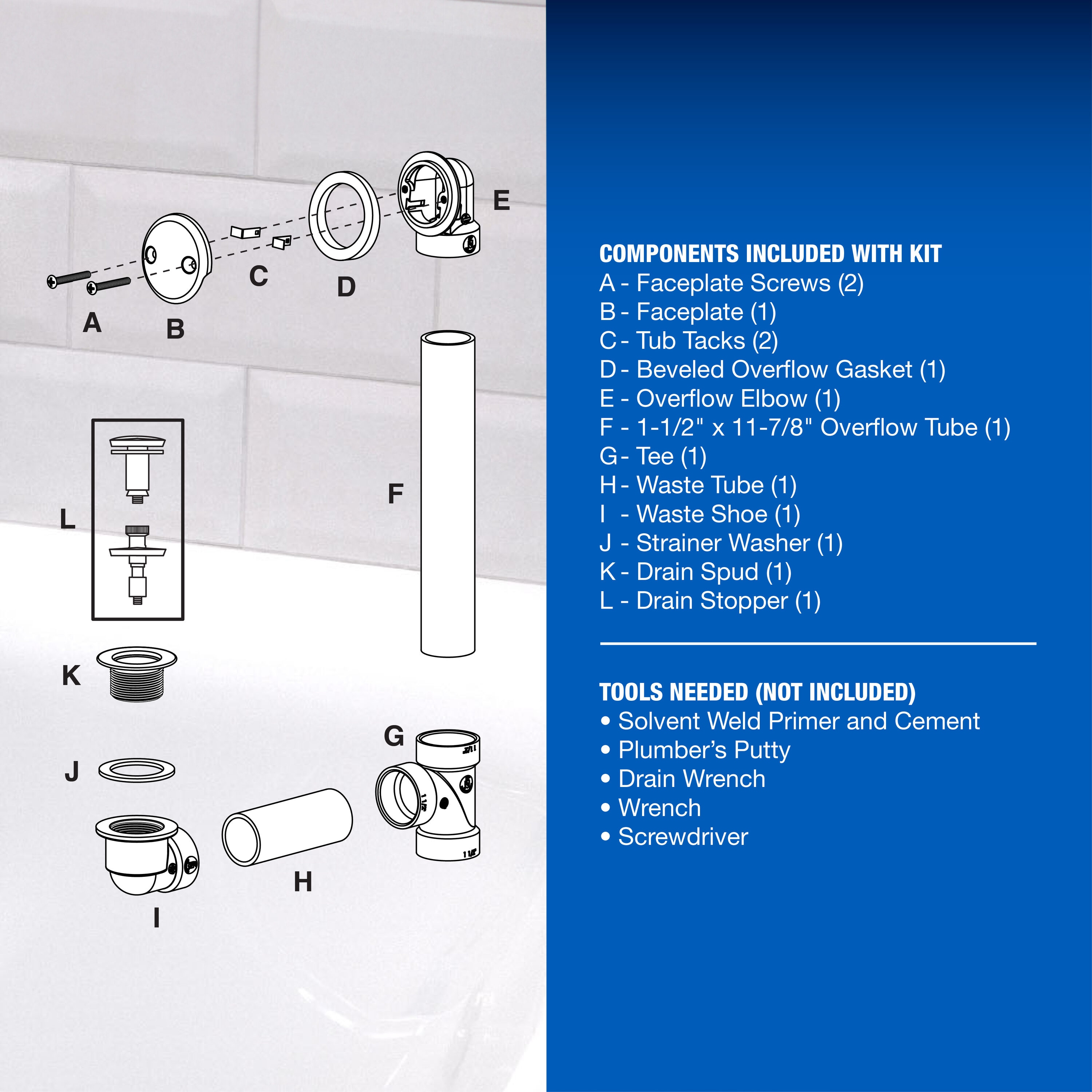 Dearborn 1000000368 Tub-Drain - View #4