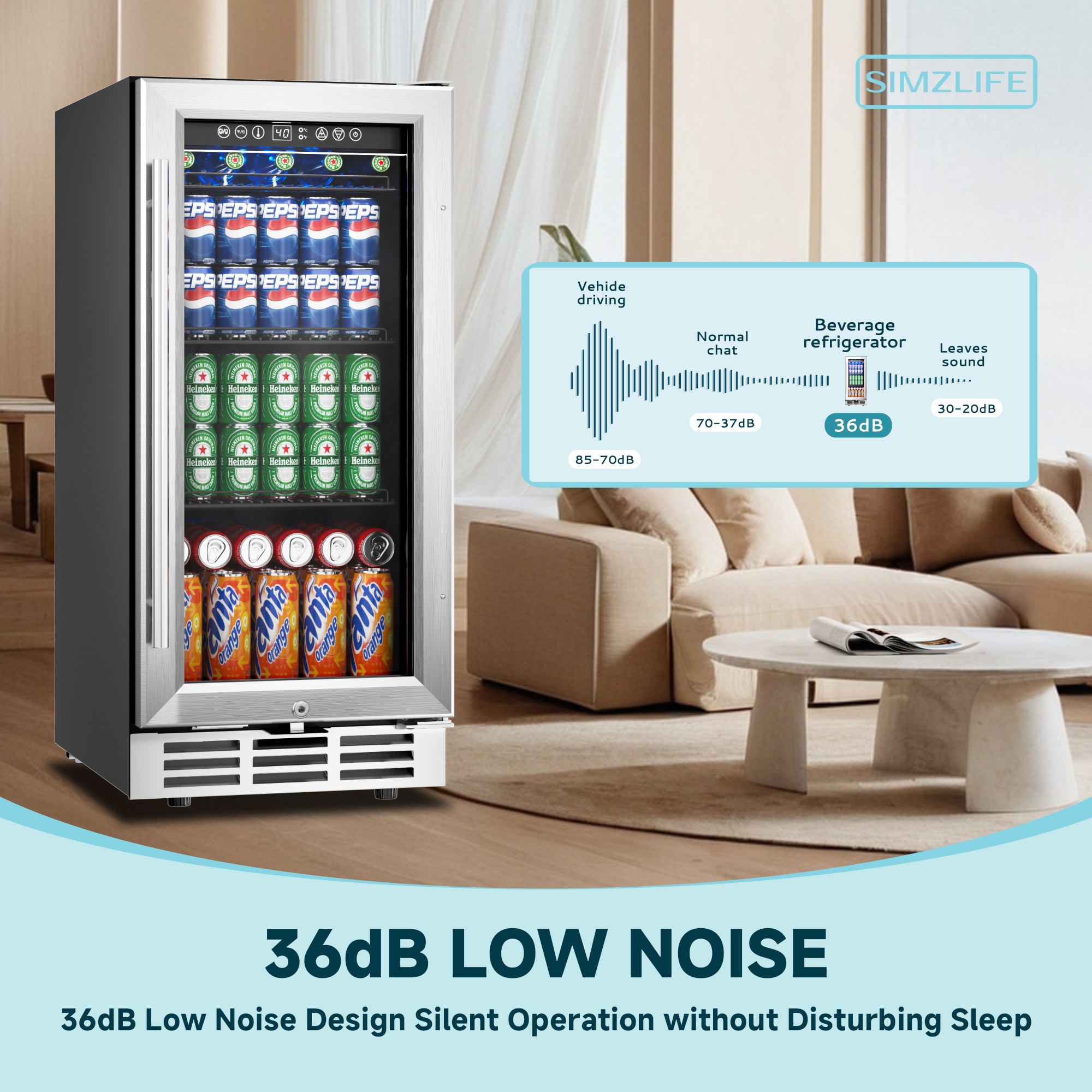 SIMZLIFE BR002-126SI Beverage-Dispensers - View #7