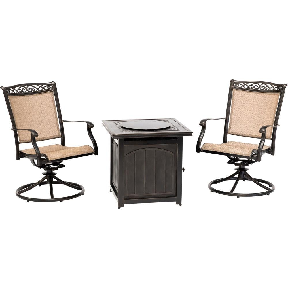 Hanover FNT3PCSWFPSQ Patio-Conversation-Sets - View #6