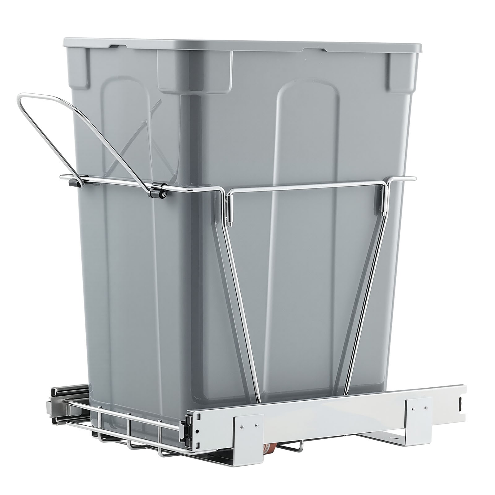 GIVIMO 35-Qt Pullout Trash Can with Soft-Close Sliding Rails for Kitchen Cabinets